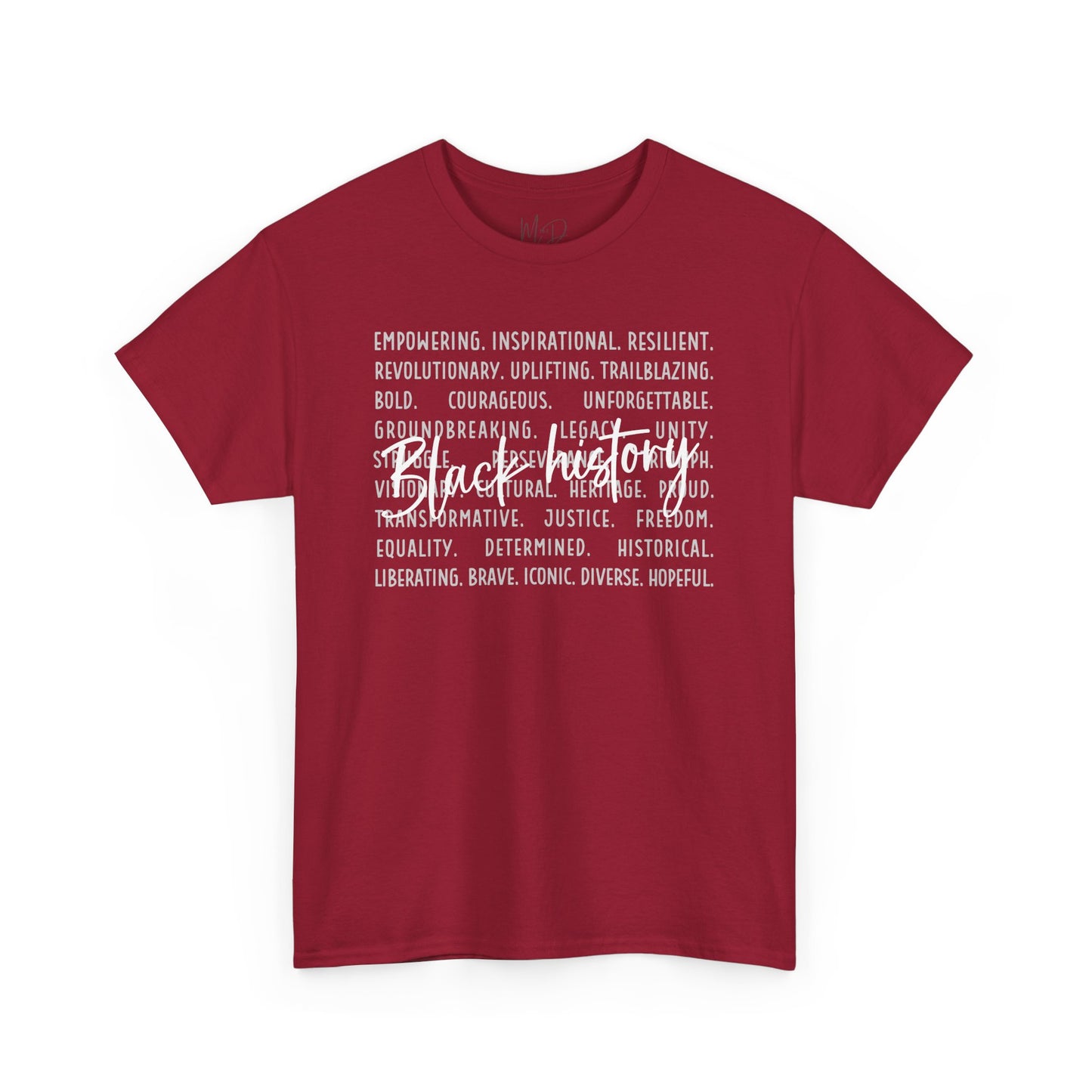 Black History - Empowerment | White Font | T-Shirt