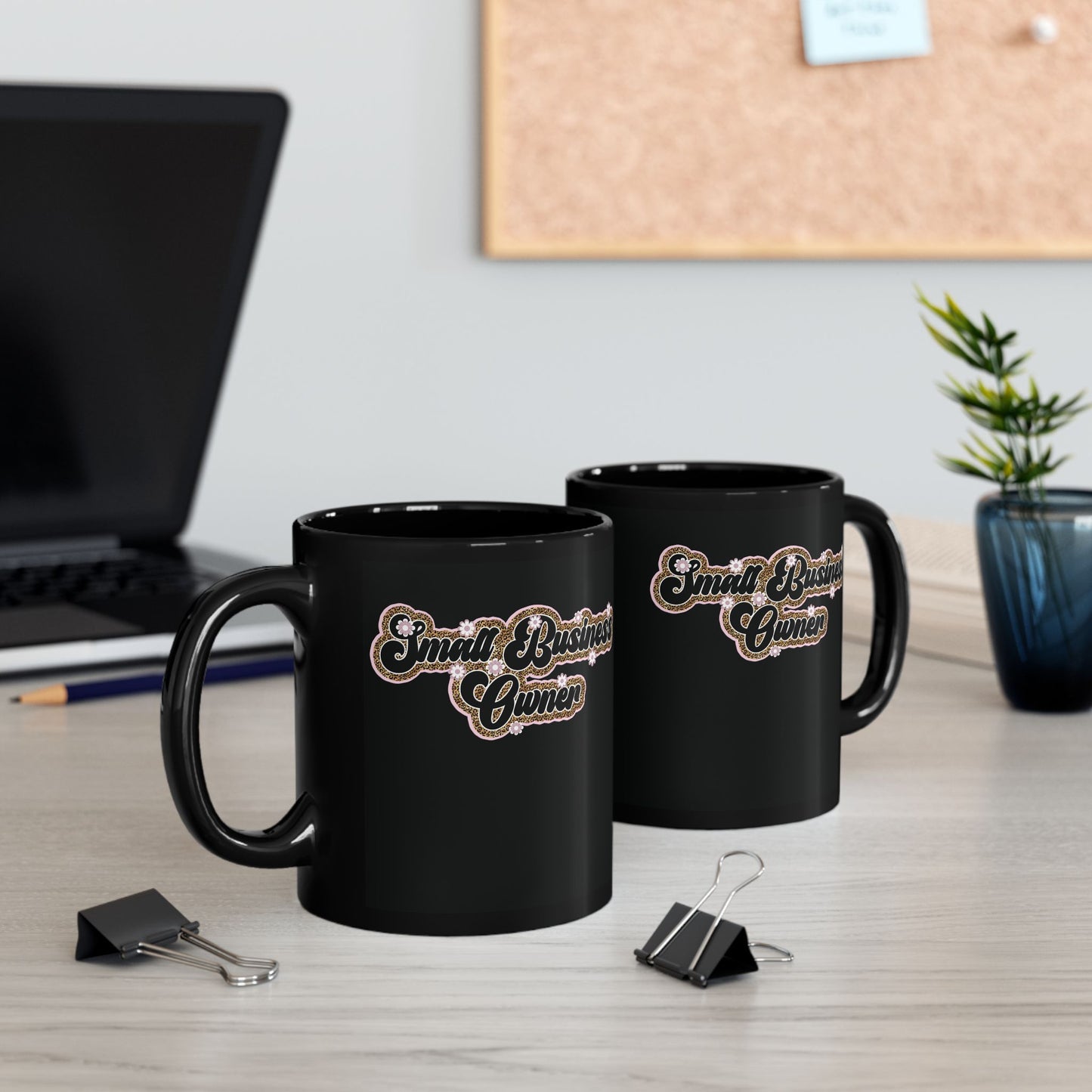 Small Business Owner | Version 3 | 11oz or 15 oz Mug| Black