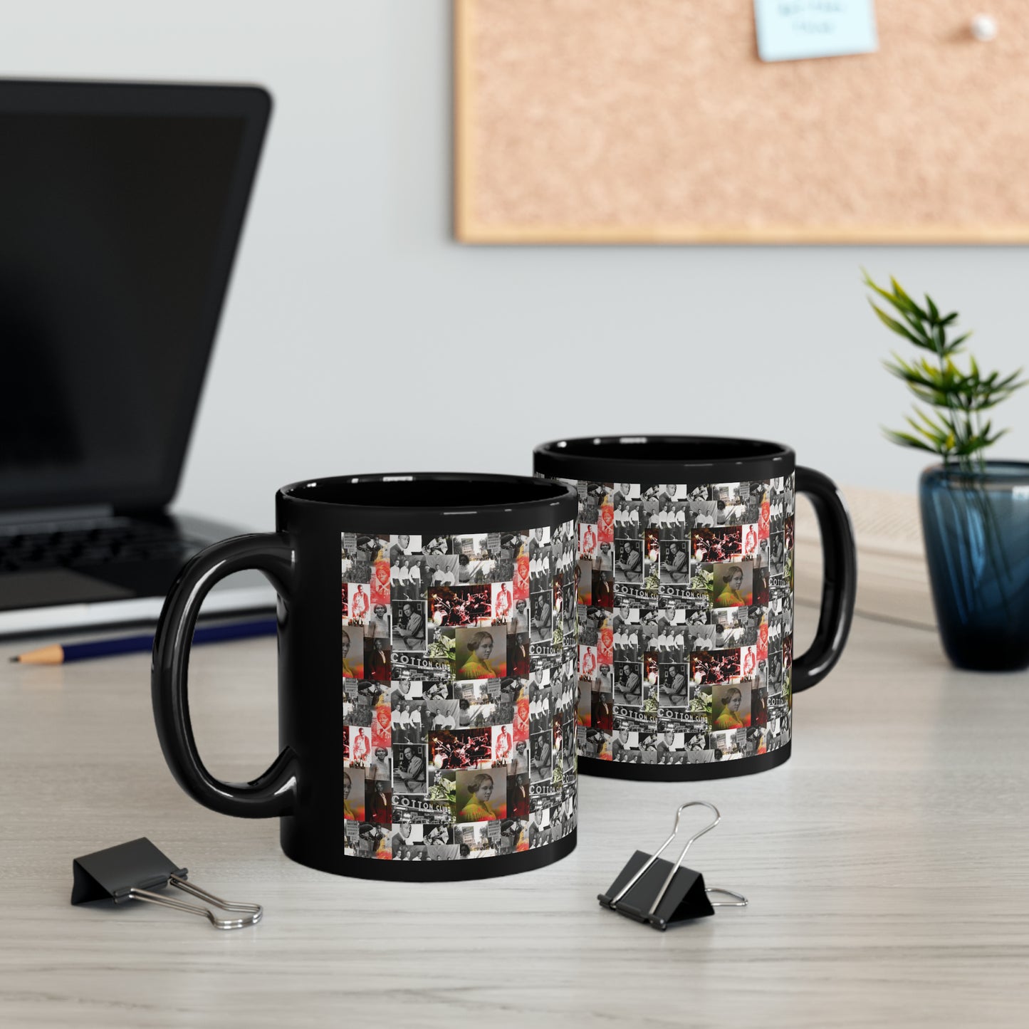 Black History 1920's Greatness (Red) (Black Version) |Coffee & Tea Mug | Full Print| 11 Oz.
