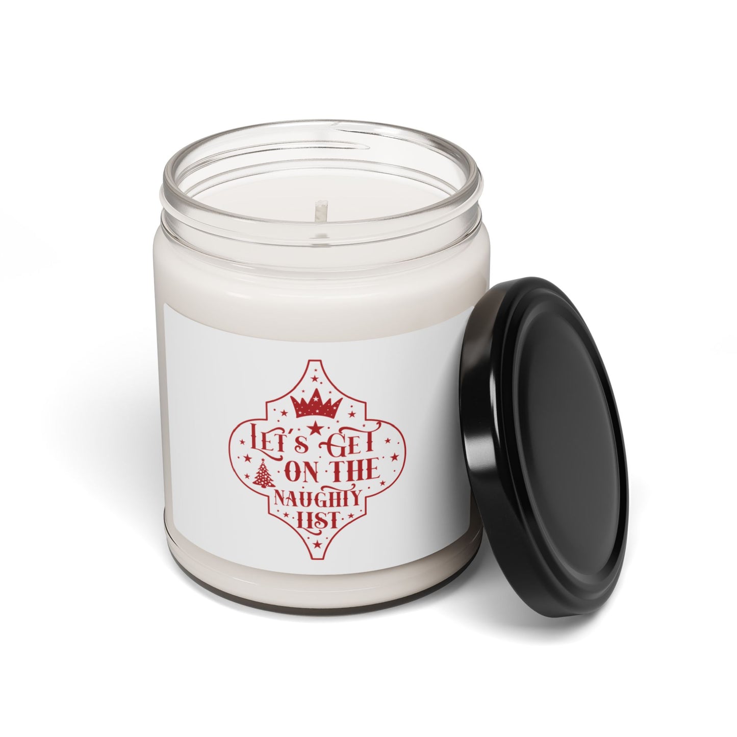 Let’s Get On The Naughty List| Candle | (White Label) | 9 Oz