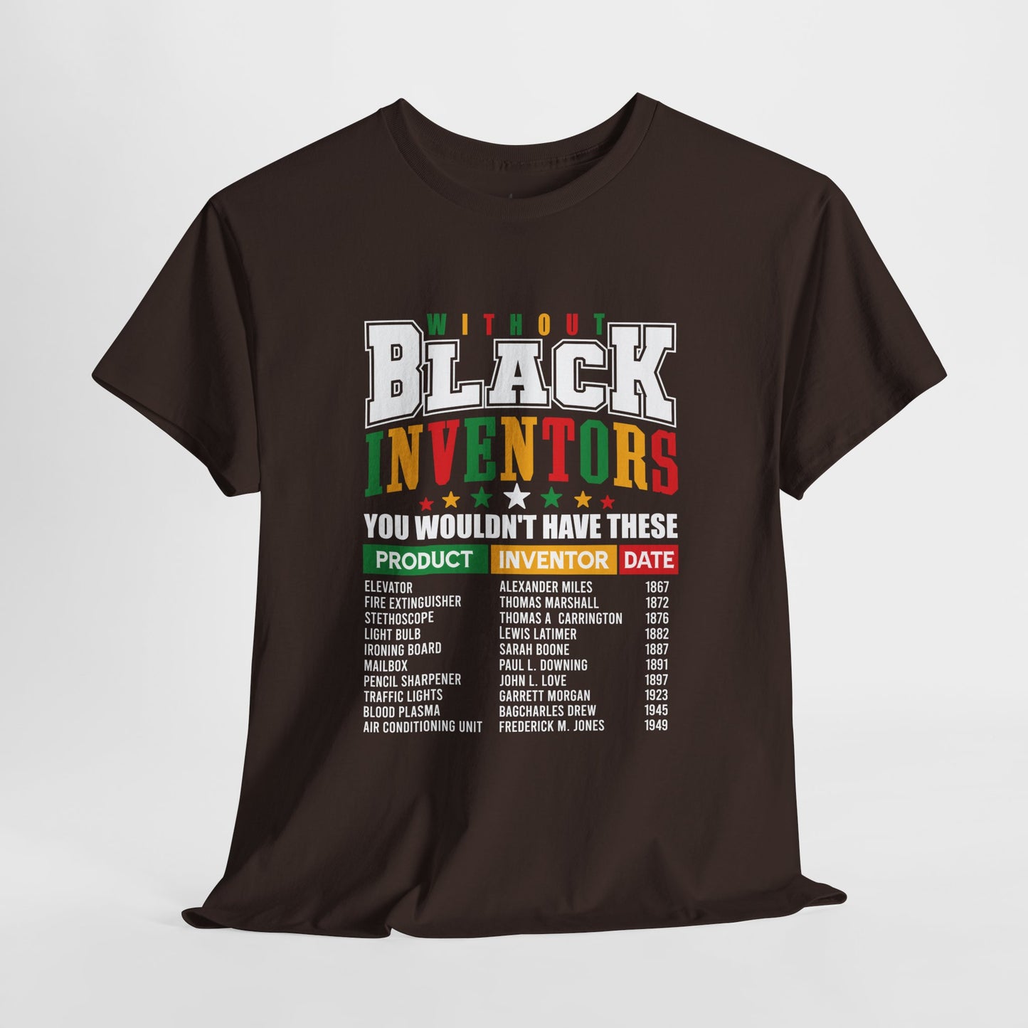 Without Black Inventors | T-Shirt