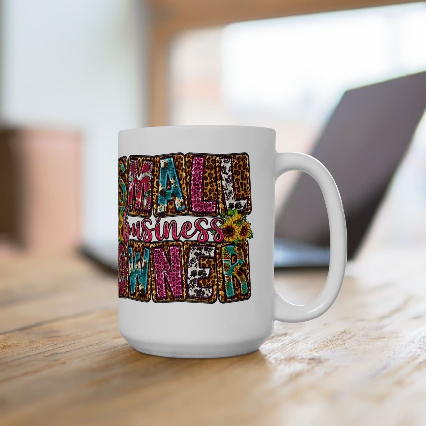 Small Business Owner | Version 2 | 11oz or 15 oz Mug| White