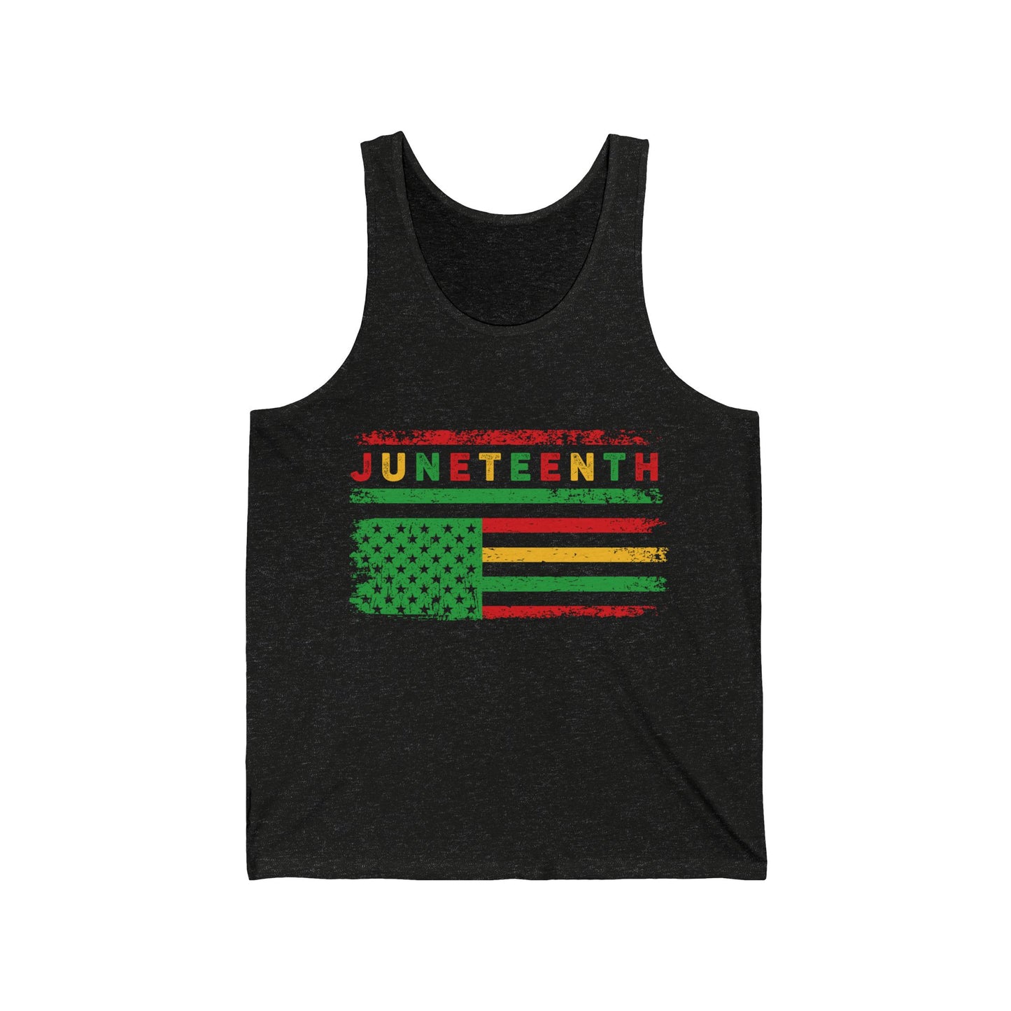 Juneteenth Flag Tank Top Unisex Version 1