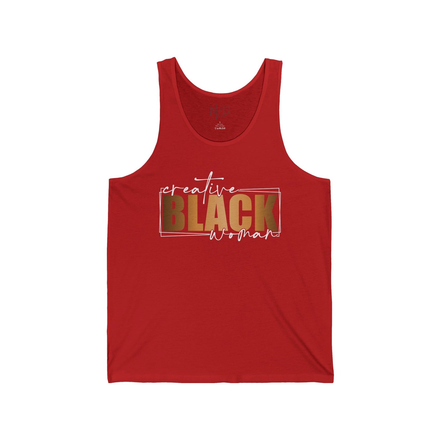 Creative Black Woman| Tank Top