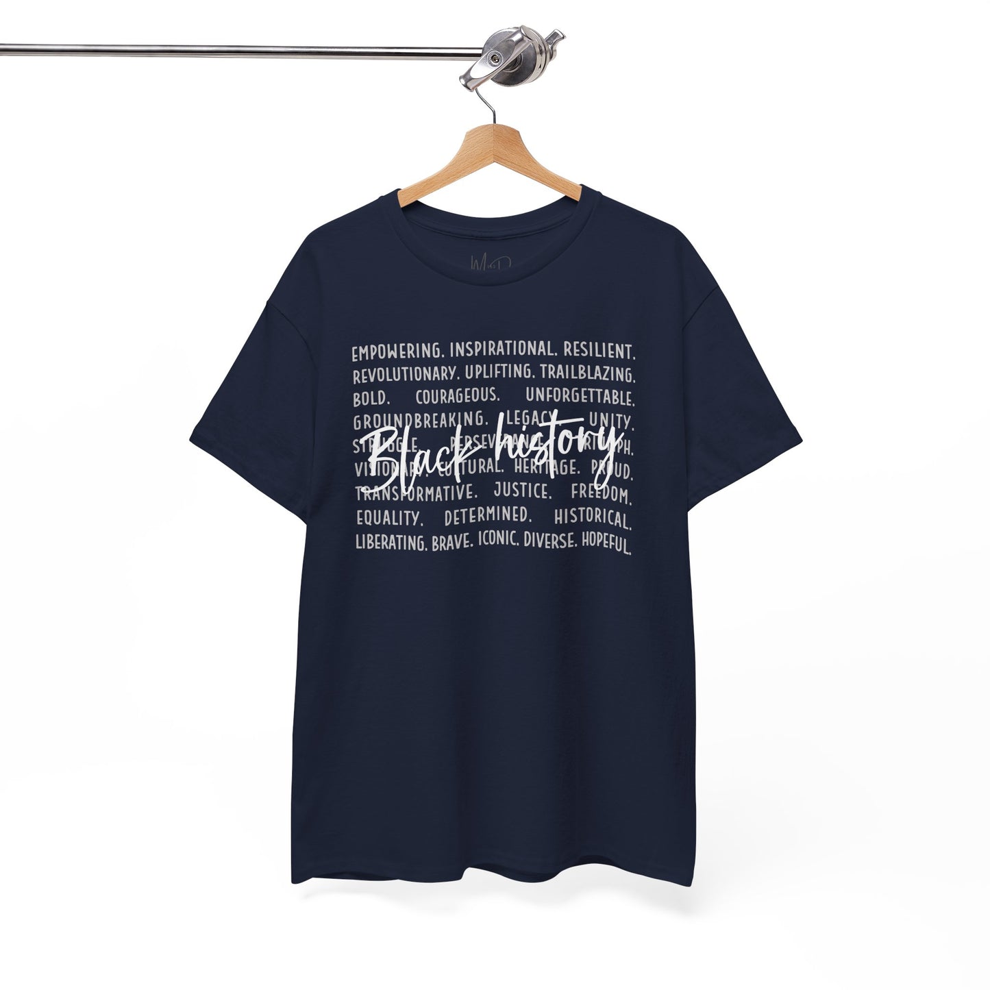 Black History - Empowerment | White Font | T-Shirt