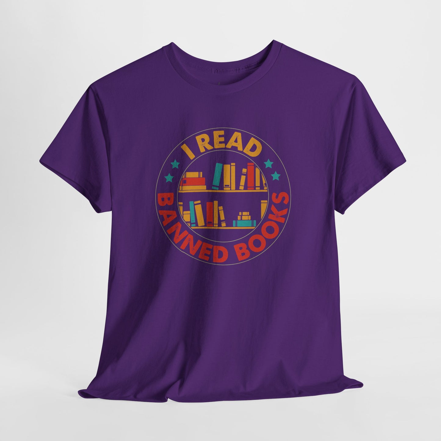 I Read Banned Books| T-Shirt |Multi-Color