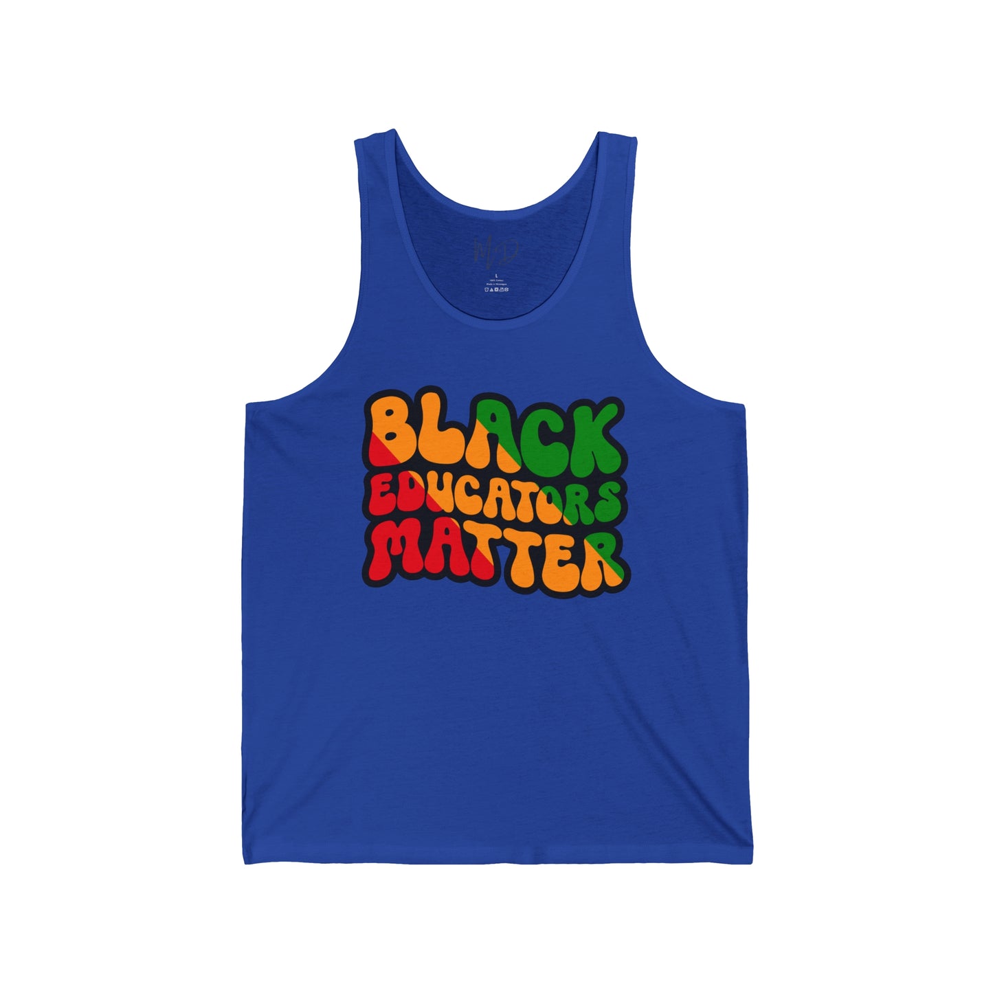 Black Educators Matter Tank Top Unisex (Version 3)