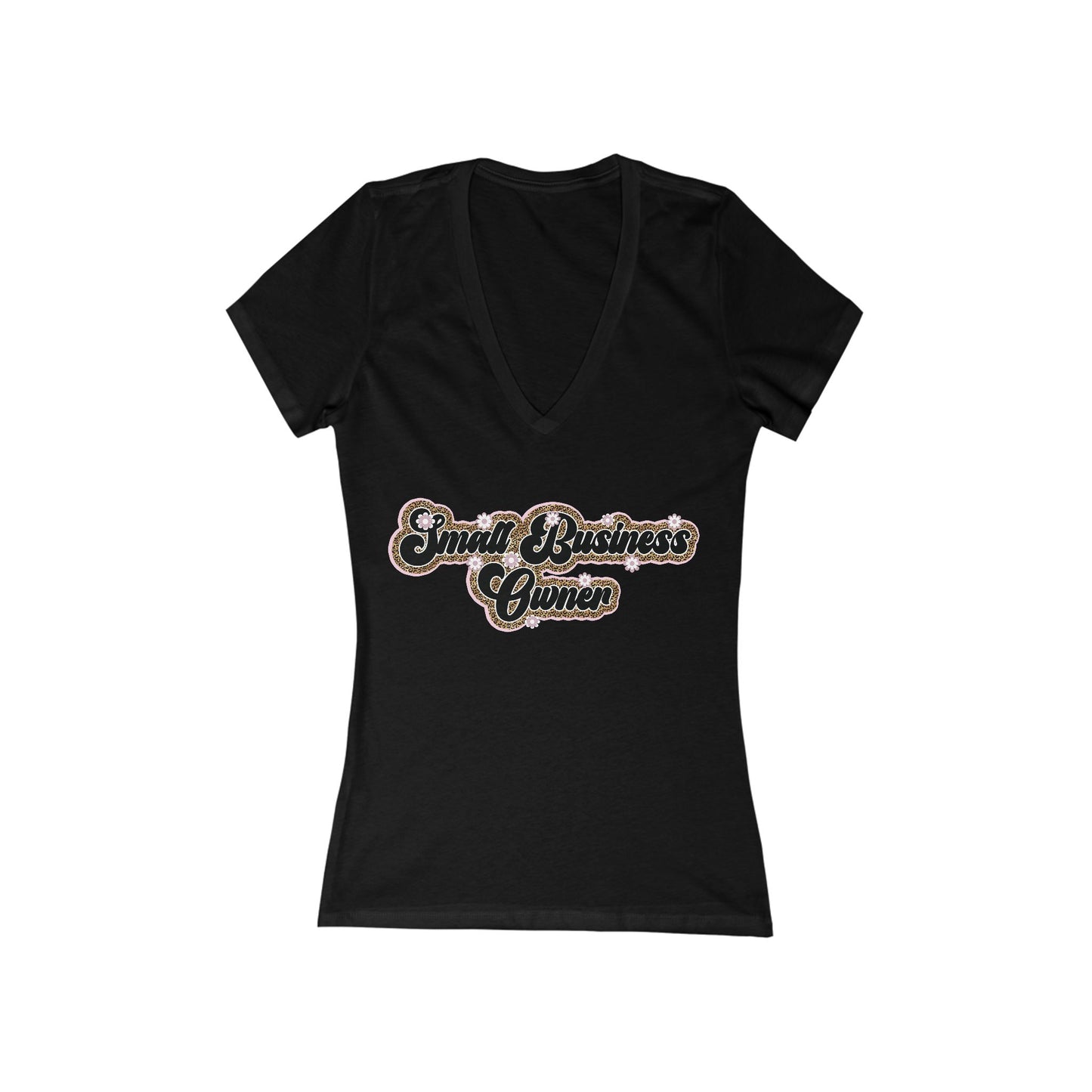 Small Business Owner | Version 3| Short Sleeve V-Neck Tee (Unisex)