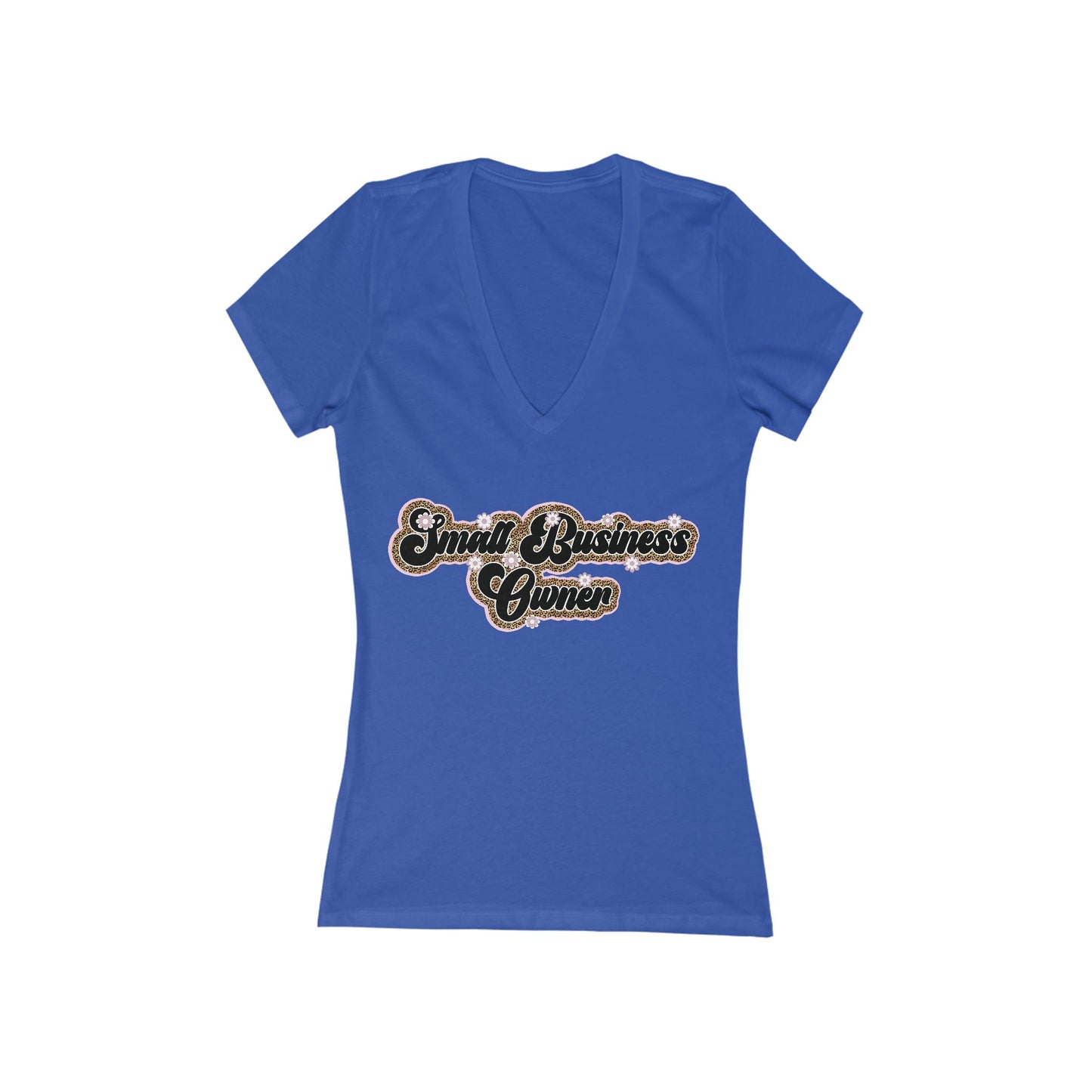 Small Business Owner | Version 3| Short Sleeve V-Neck Tee (Unisex)