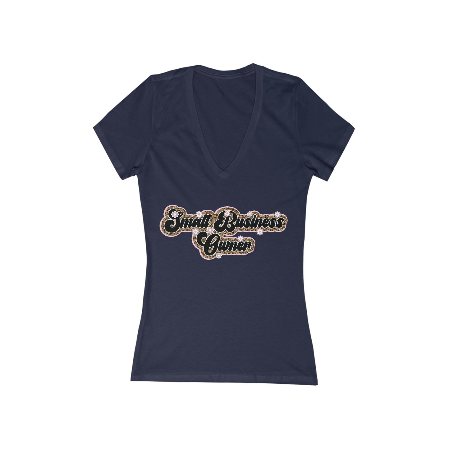 Small Business Owner | Version 3| Short Sleeve V-Neck Tee (Unisex)