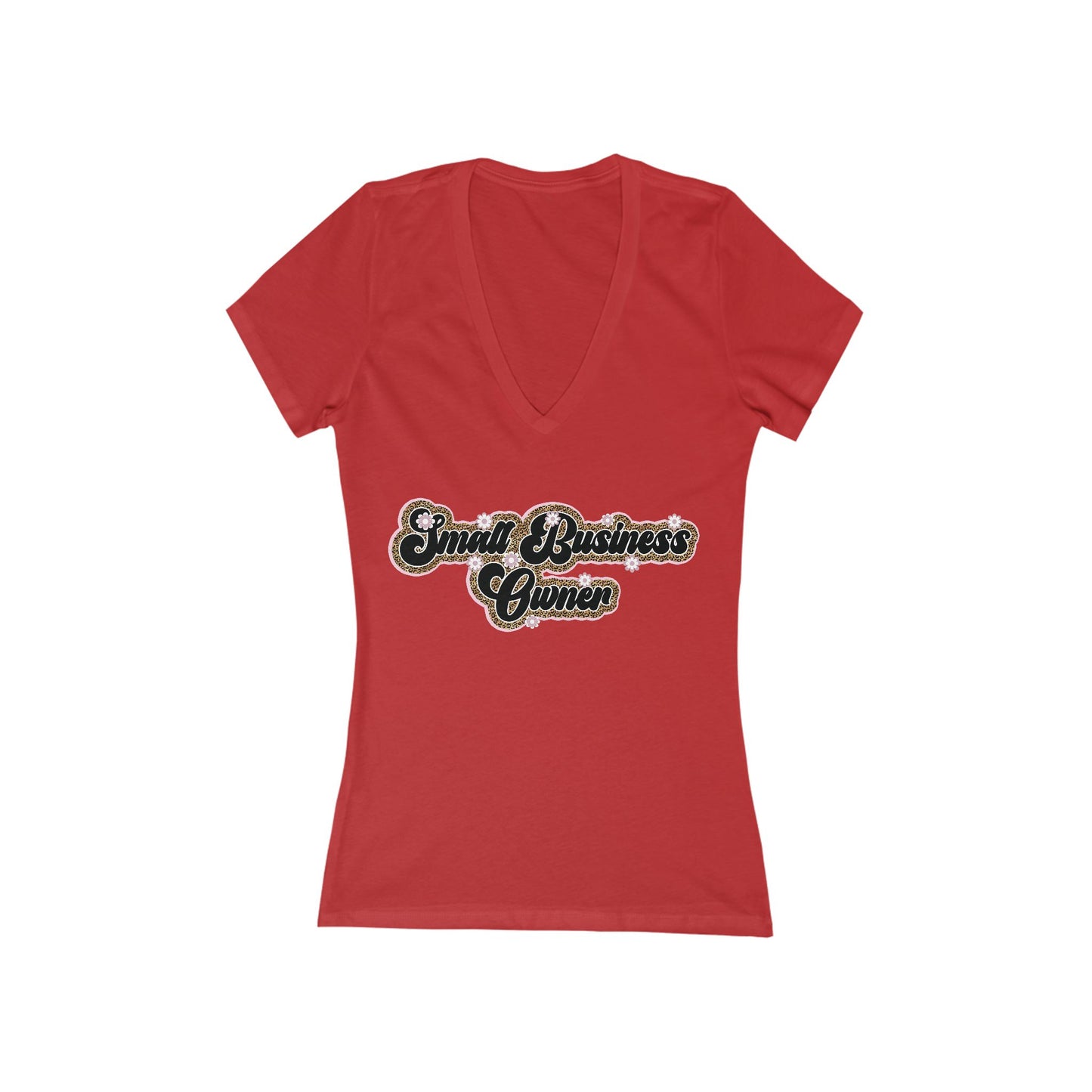 Small Business Owner | Version 3| Short Sleeve V-Neck Tee (Unisex)
