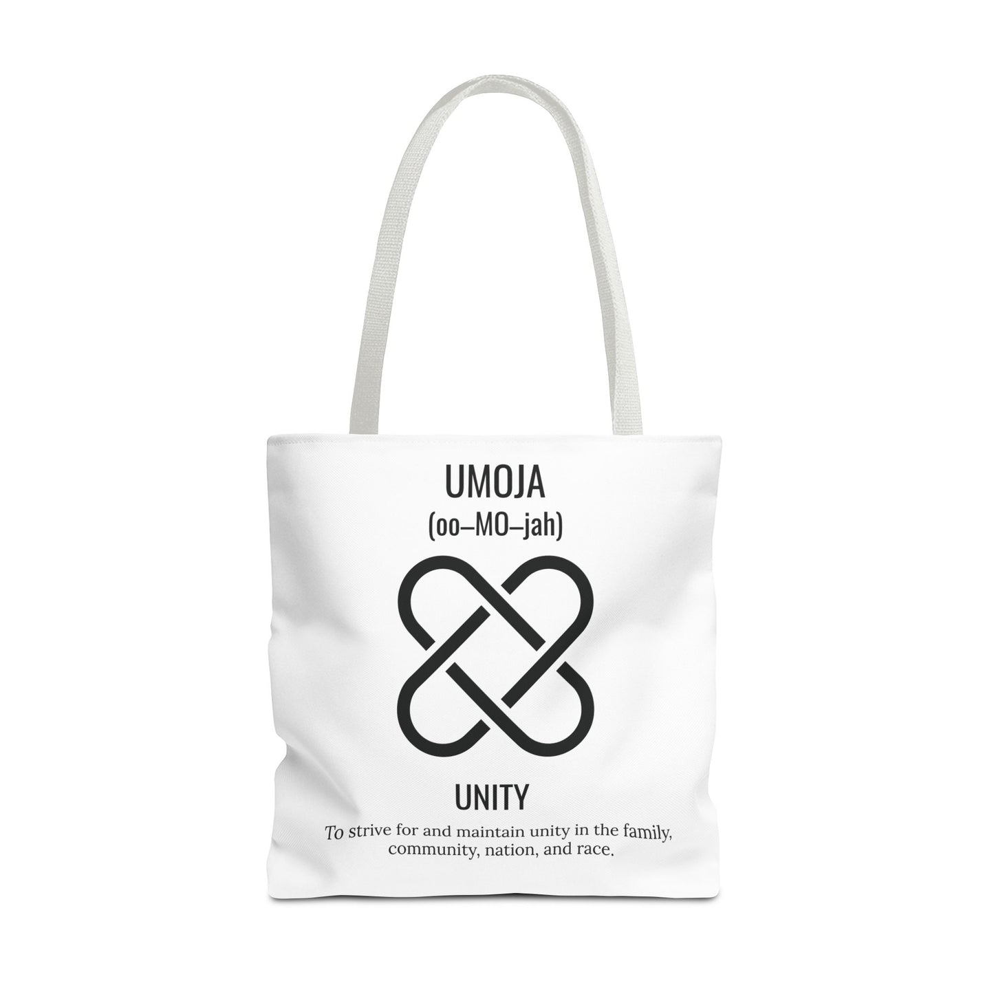 Umoja (Day 1) |Unity | Tote Bag | White