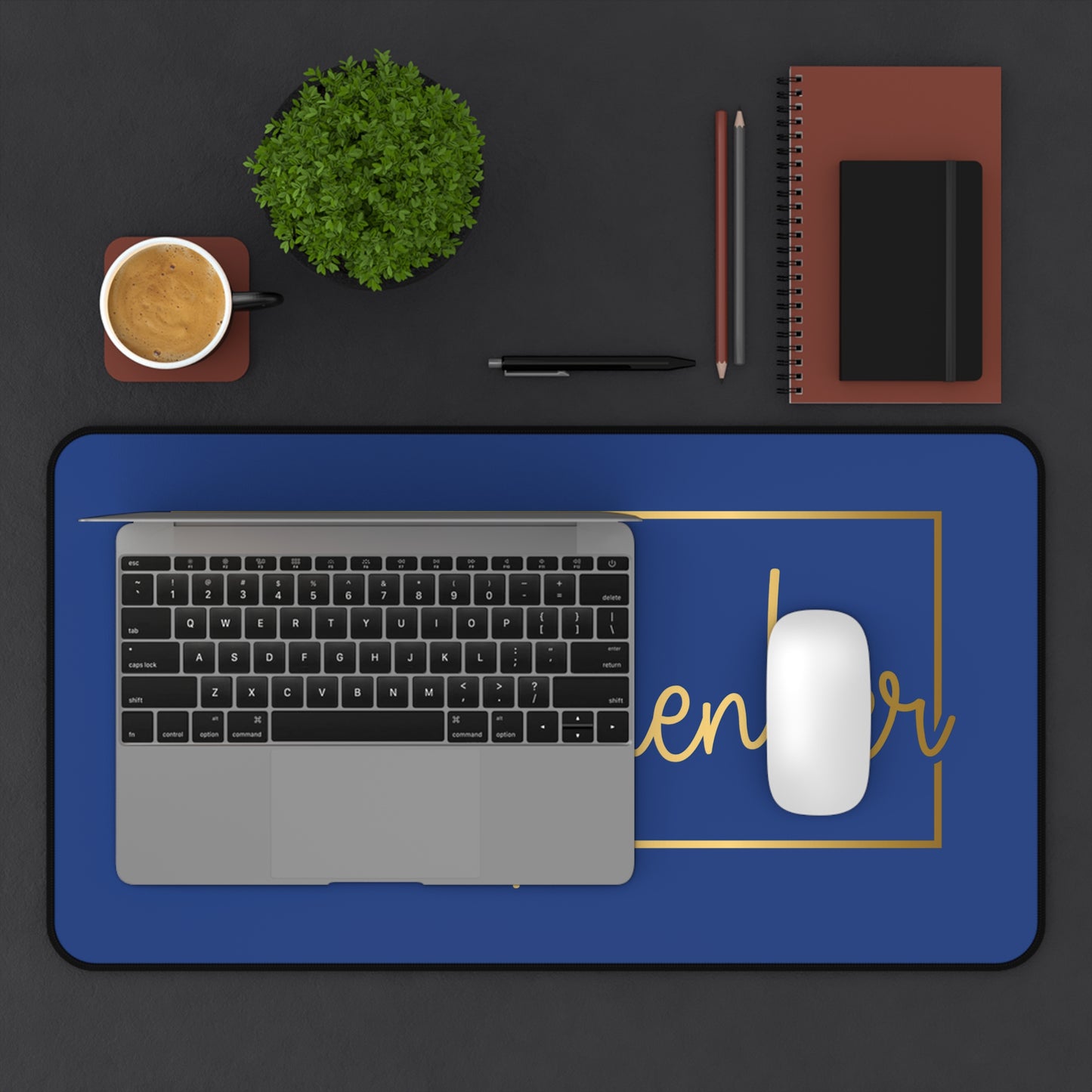 Entrepreneur | Desk Mat | Blue