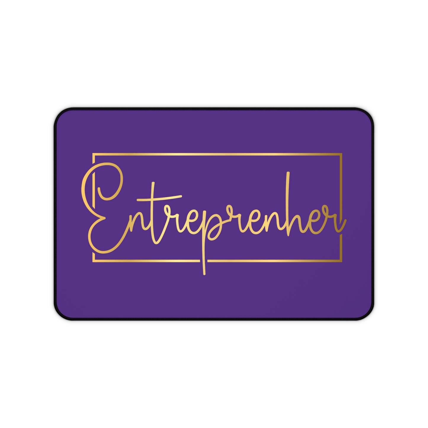 Entrepreneur | Desk Mat | Purple