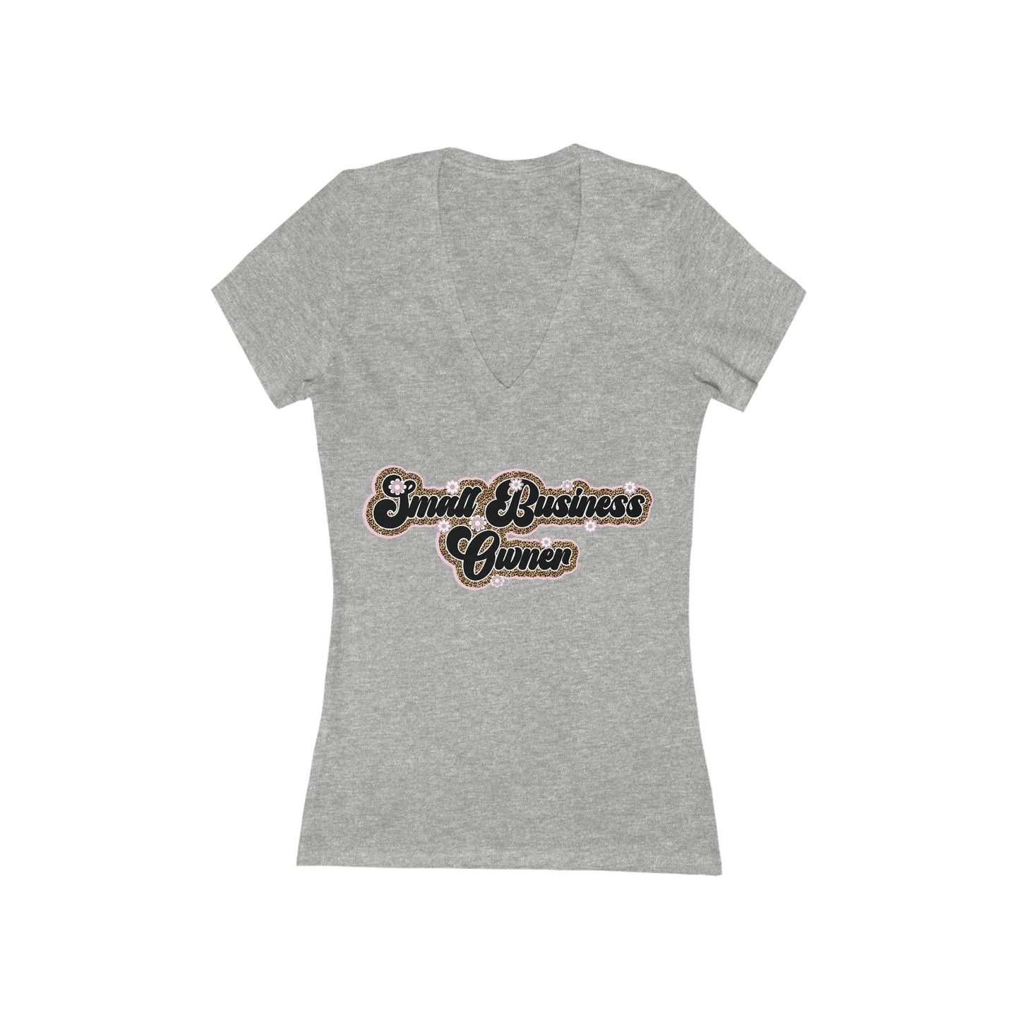 Small Business Owner | Version 3| Short Sleeve V-Neck Tee (Unisex)