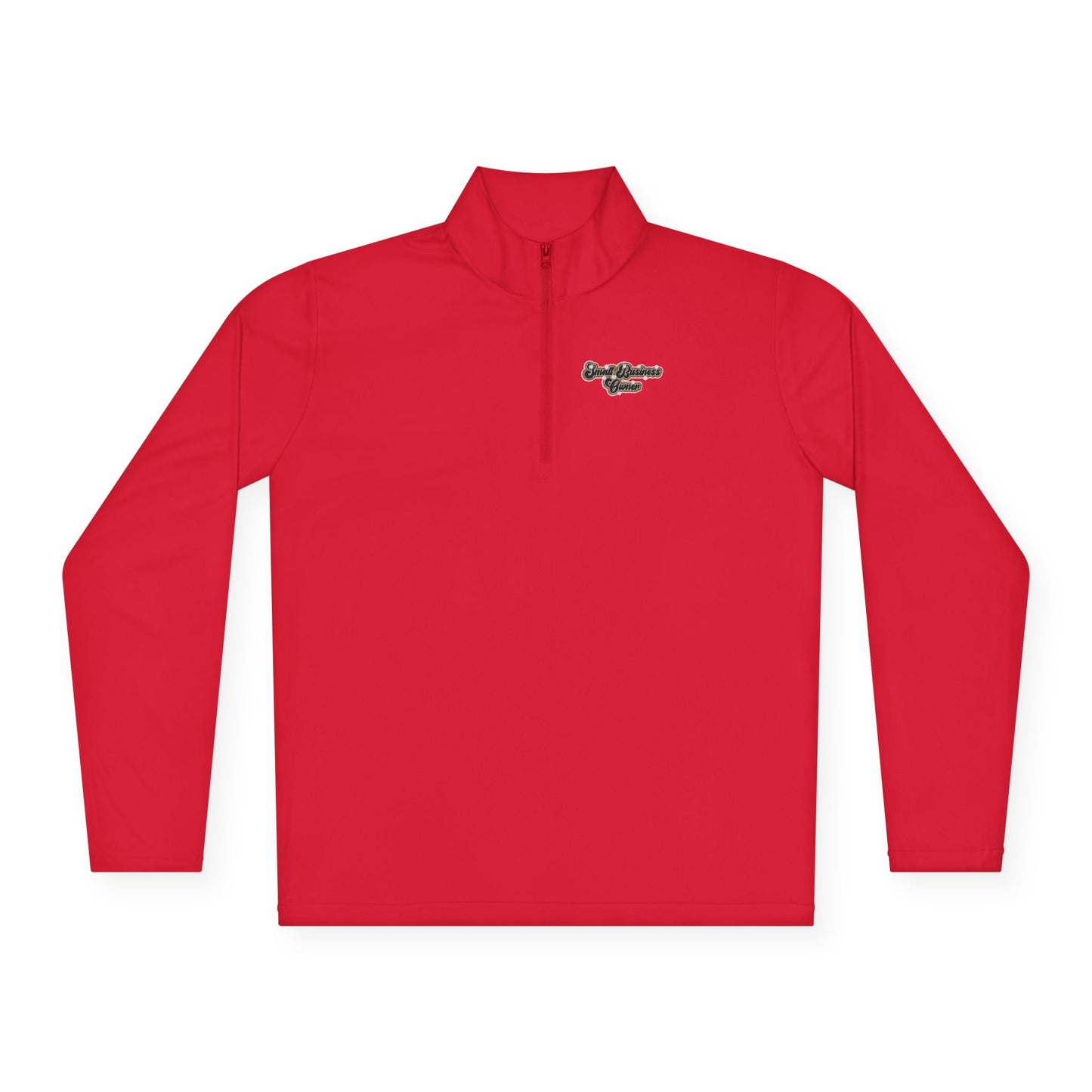 Small Business Owner | Quarter Zip Pullover| Version 3| 2-Sided Print