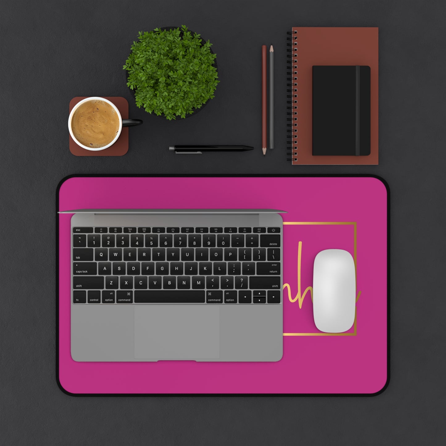 Entrepreneur | Desk Mat | Pink