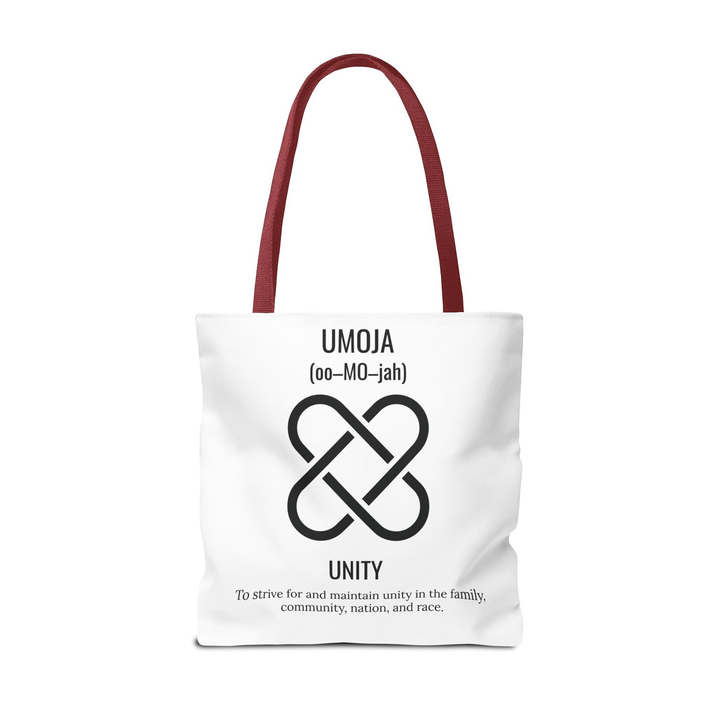 Umoja (Day 1) |Unity | Tote Bag | White