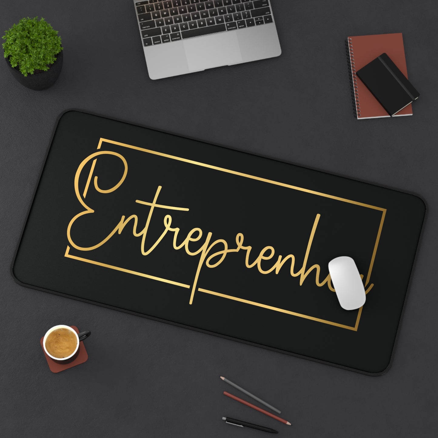 Entrepreneur | Desk Mat | Black