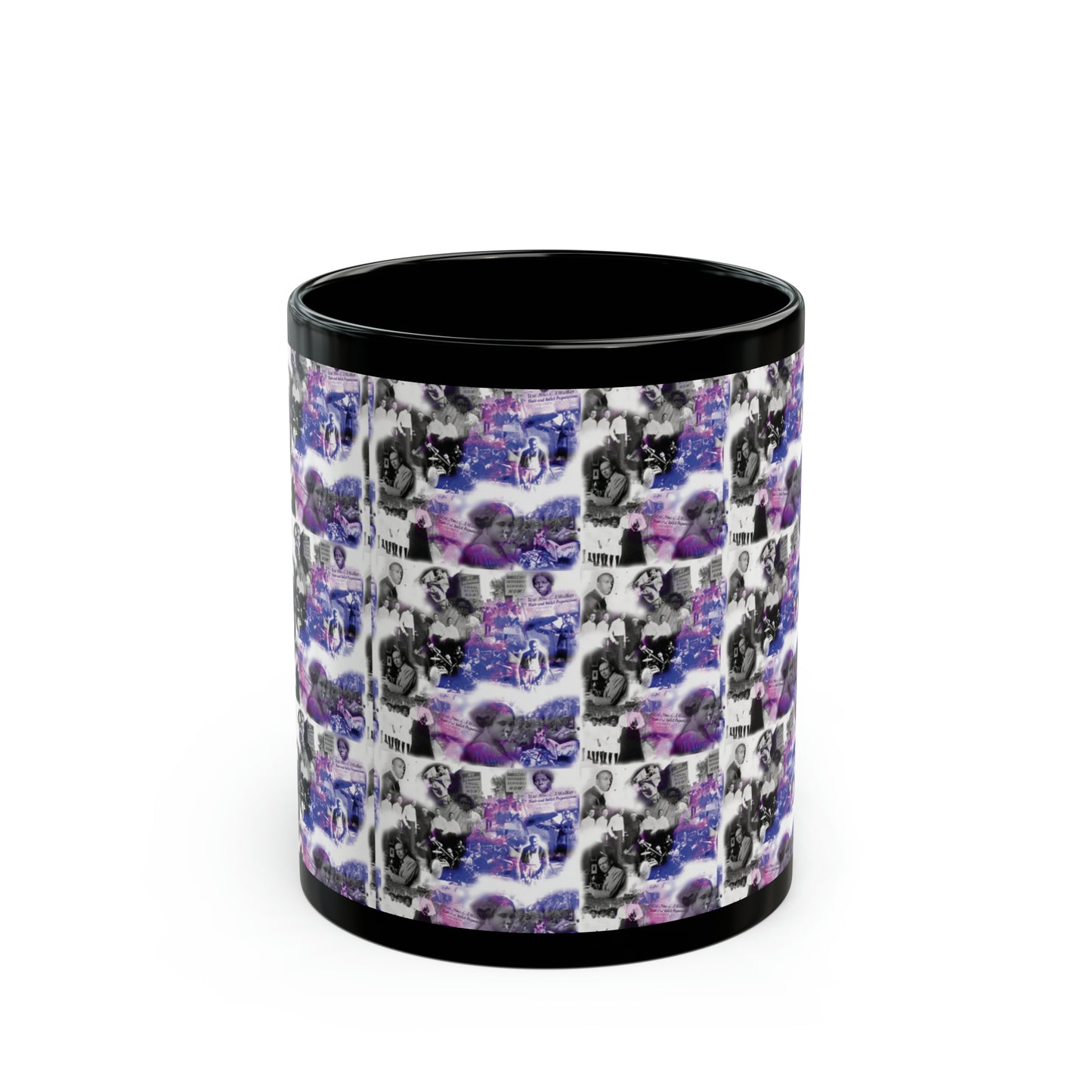 Black History 1920's Greatness (Purple) (Black Version) |Coffee & Tea Mug | Full Print| 11 Oz