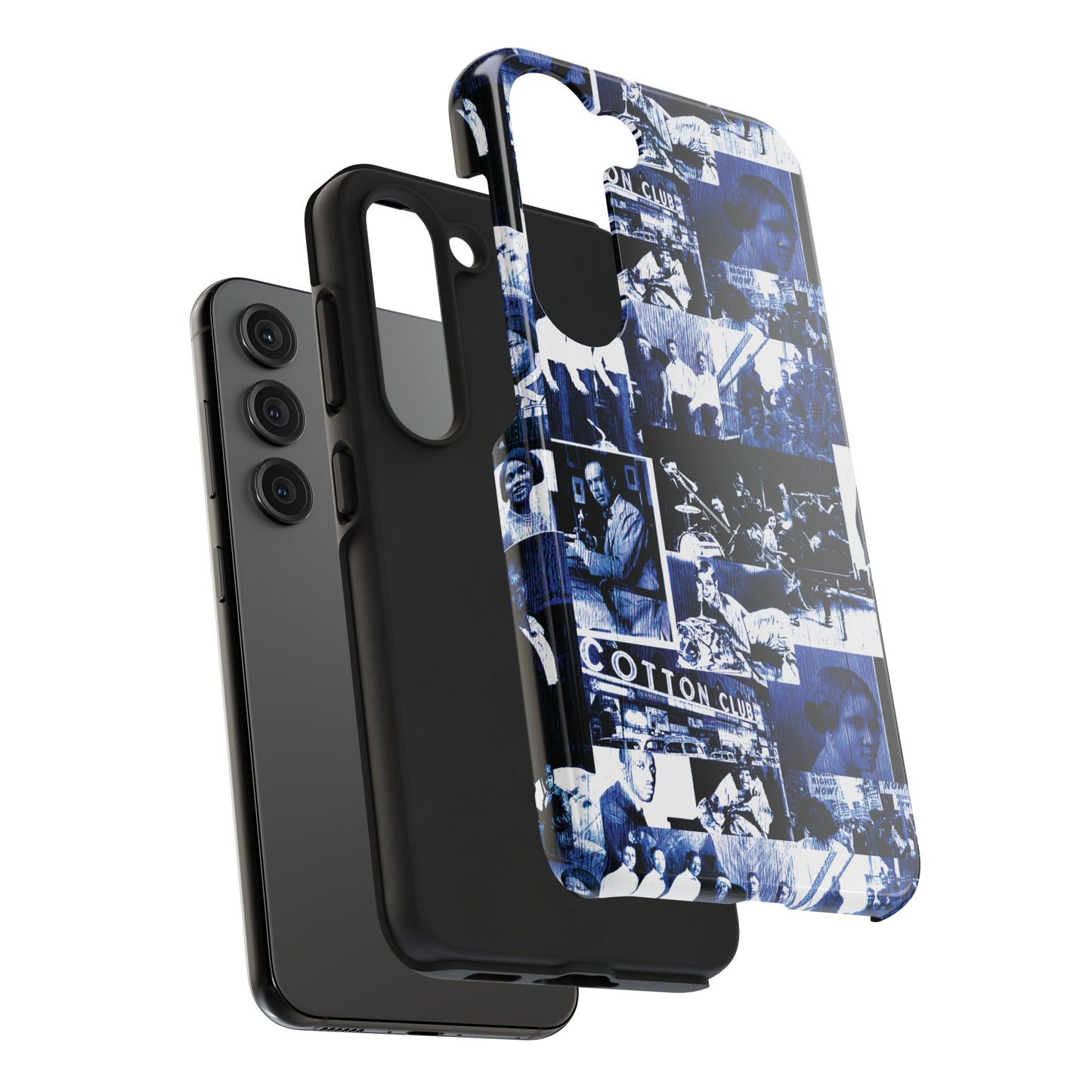 Black History 1920's Greatness (Blue) (Black Version) Samsung Case