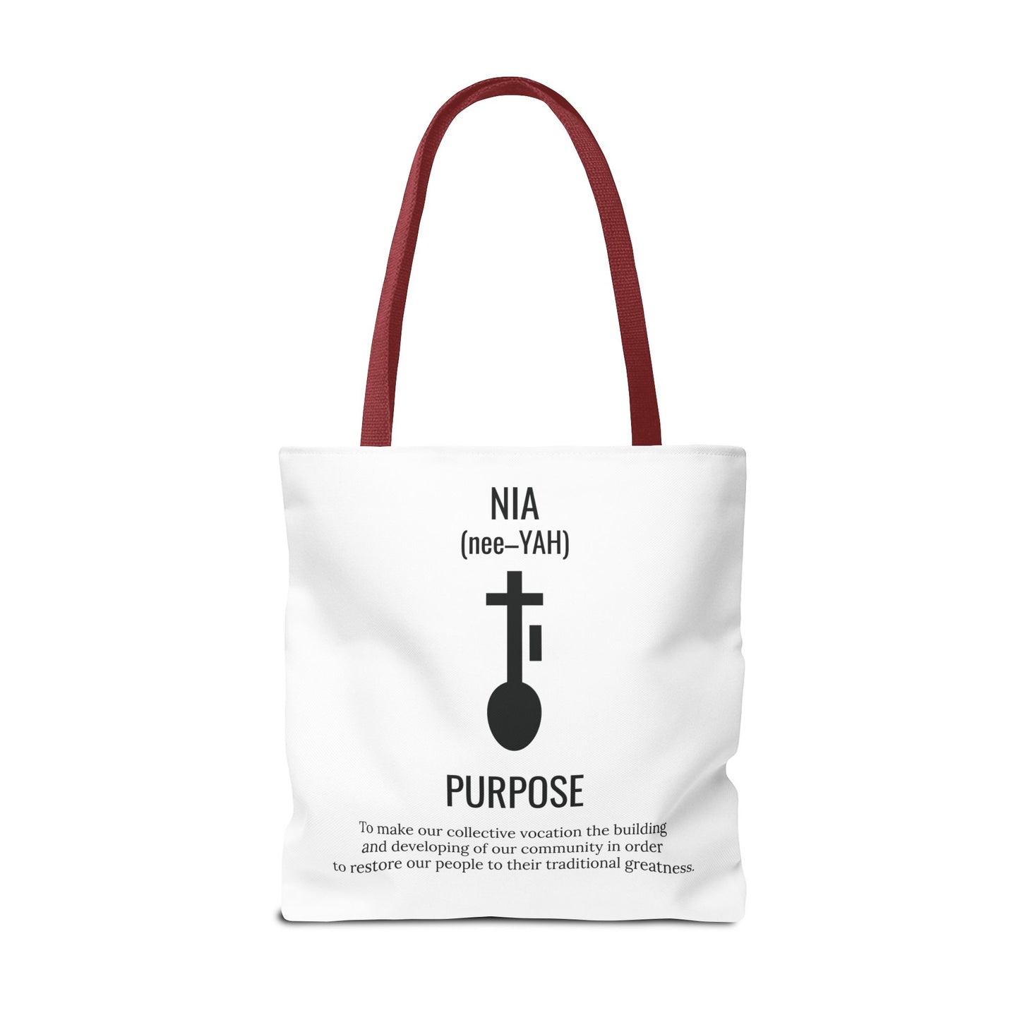 Nia (Day 5) | Purpose | Tote Bag | White