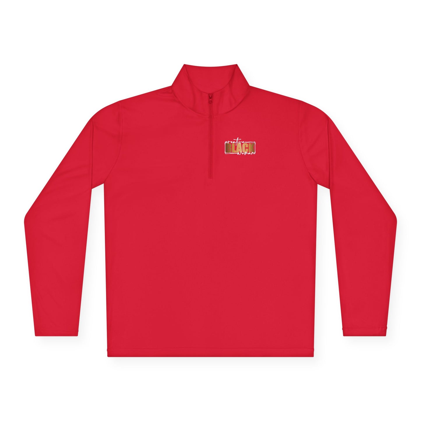 Creative Black Women | Quarter Zip Pullover| 2-Sided Print