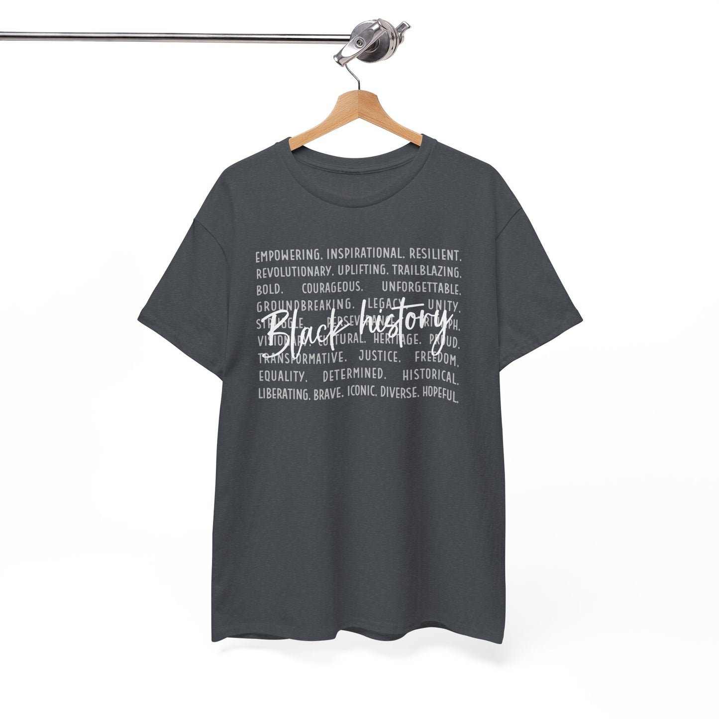 Black History - Empowerment | White Font | T-Shirt