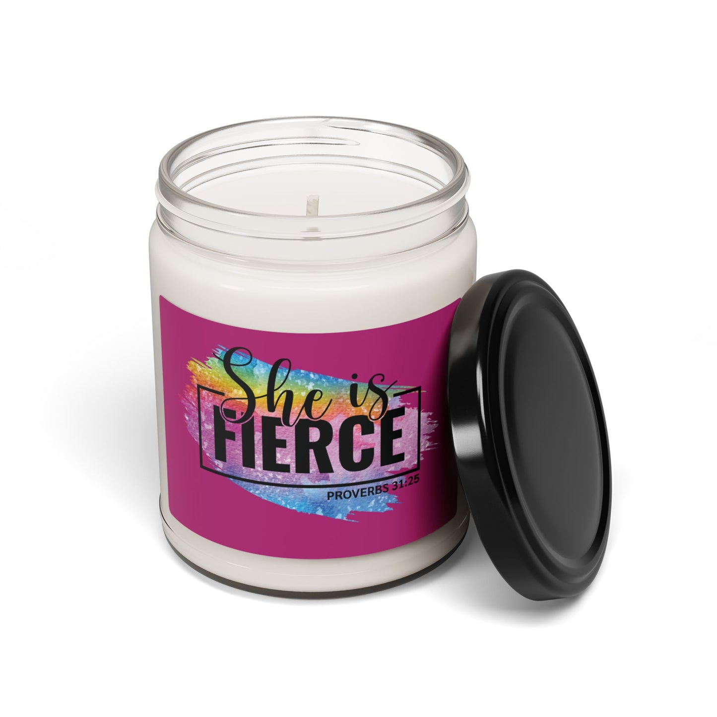 She Is Fierce | Candle | (Pink Label) | 9 Oz