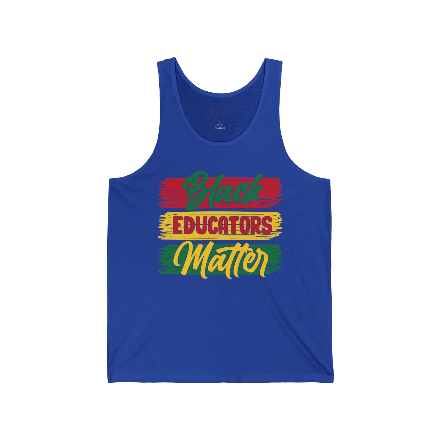 Black Educators Matter Tank Top Unisex (Version 1)