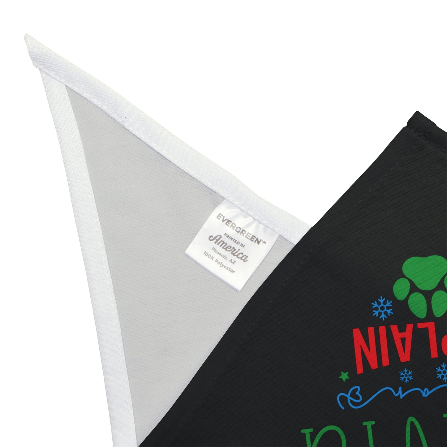Dear Santa….Explain |Pet Bandana | Black