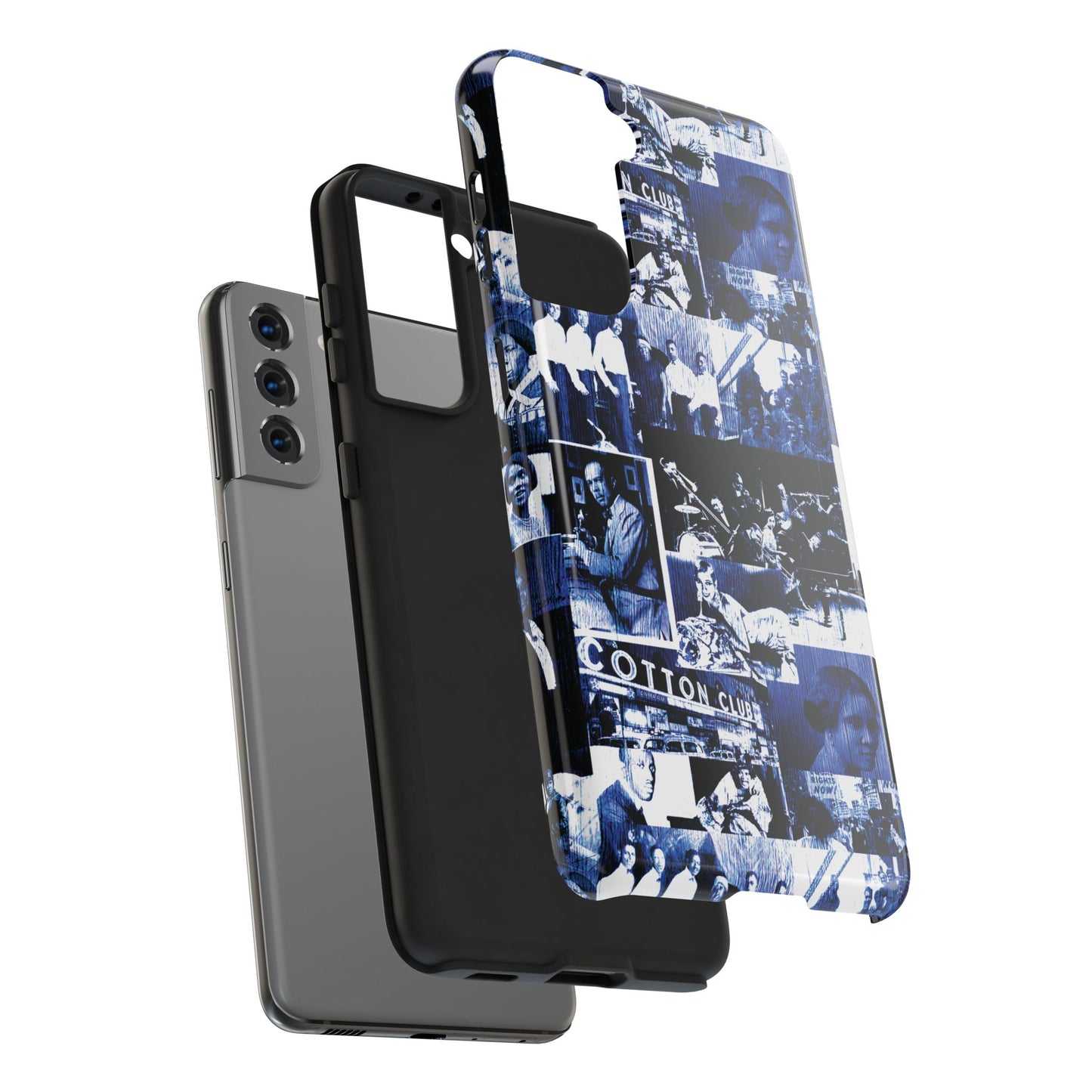 Black History 1920's Greatness (Blue) (Black Version) Samsung Case