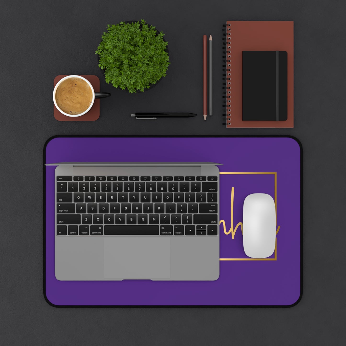 Entrepreneur | Desk Mat | Purple