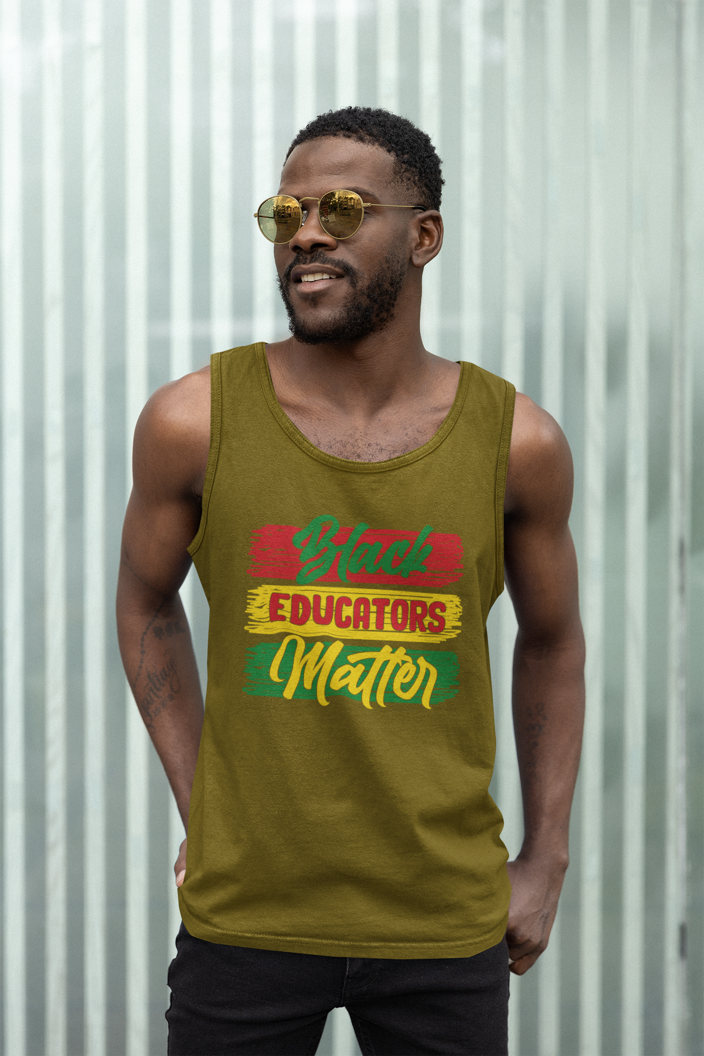 Black Educators Matter Tank Top Unisex (Version 1)