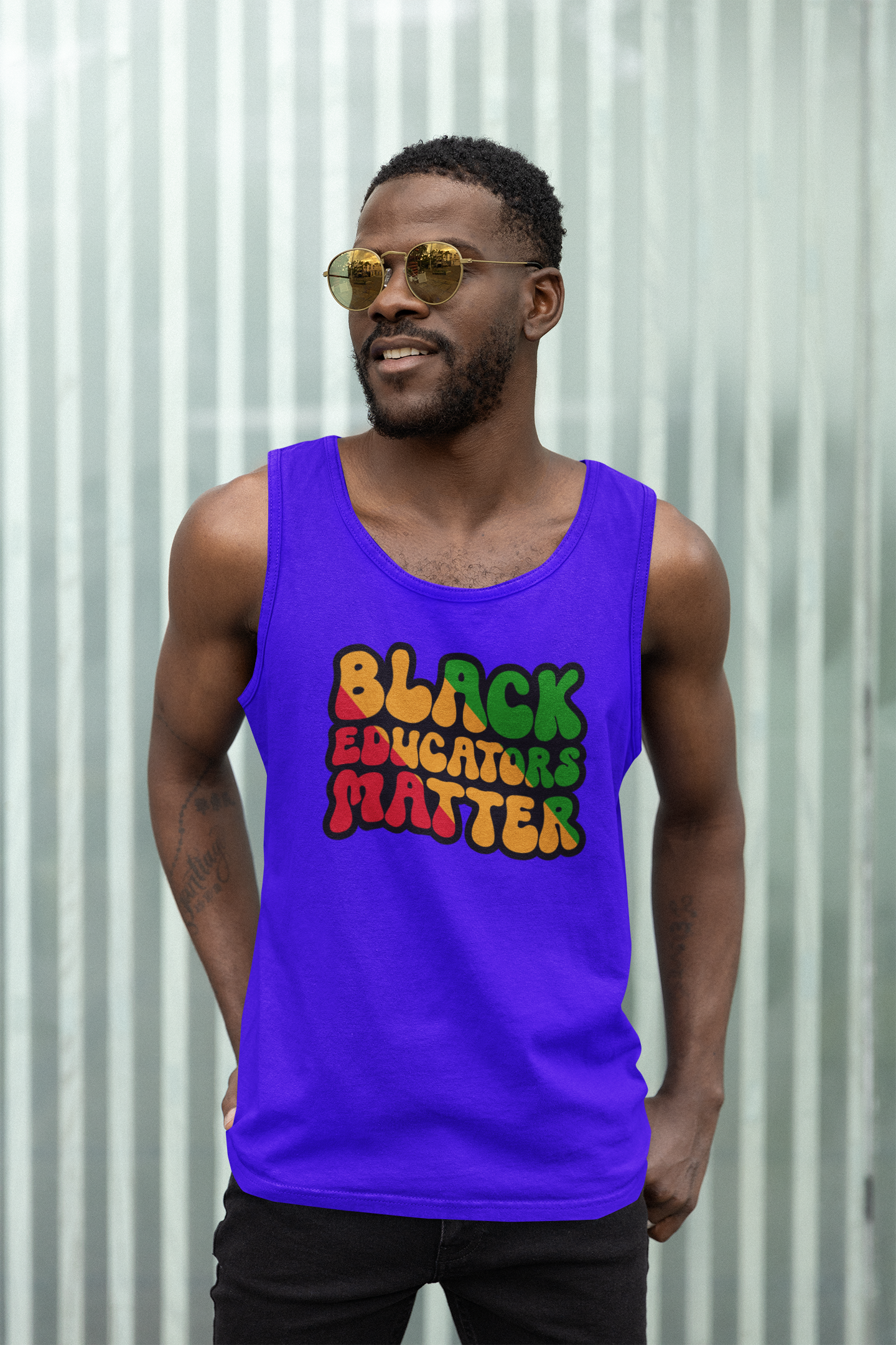 Black Educators Matter Tank Top Unisex (Version 3)