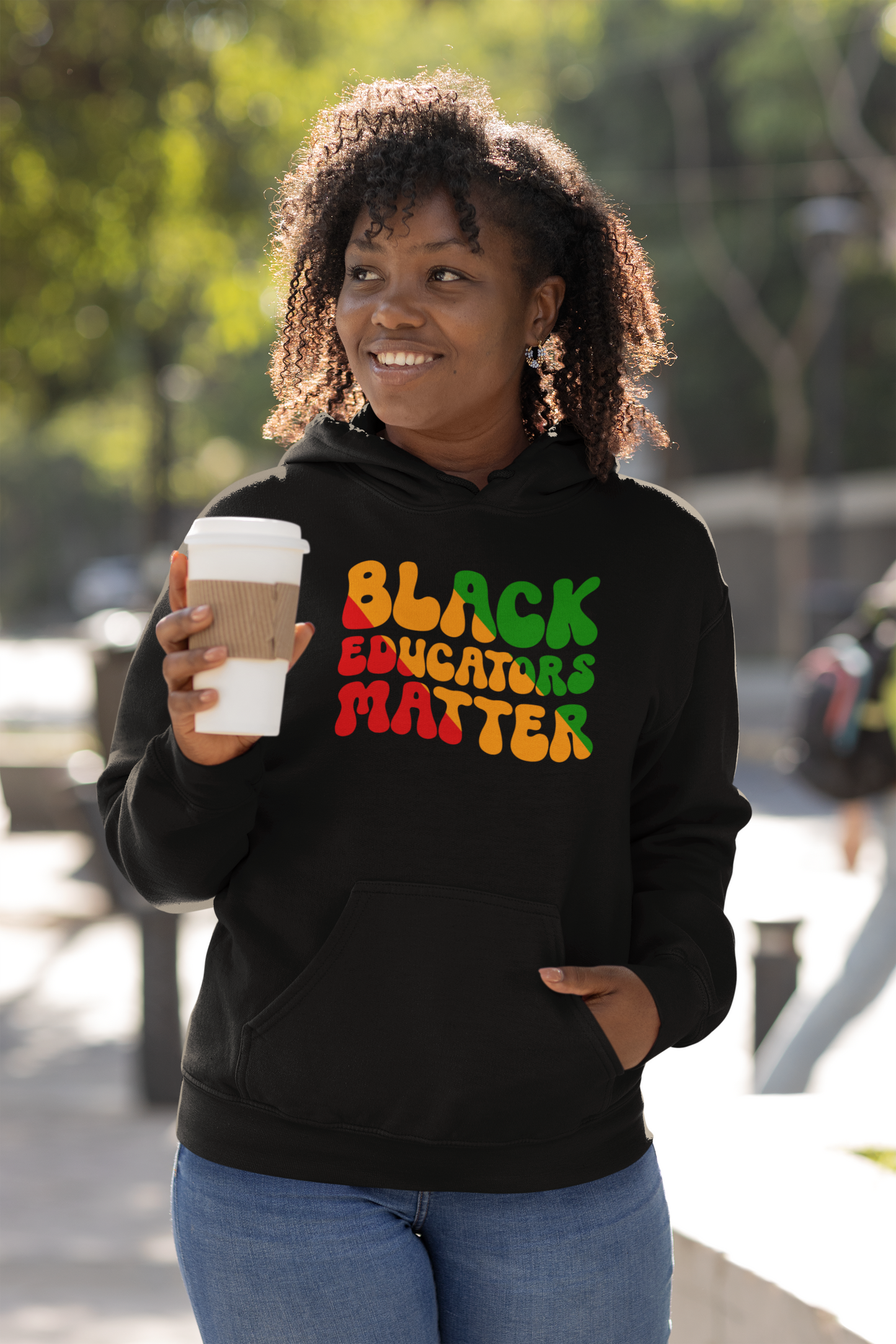 Black Educators Matter Hooded Sweatshirt (Version 3)