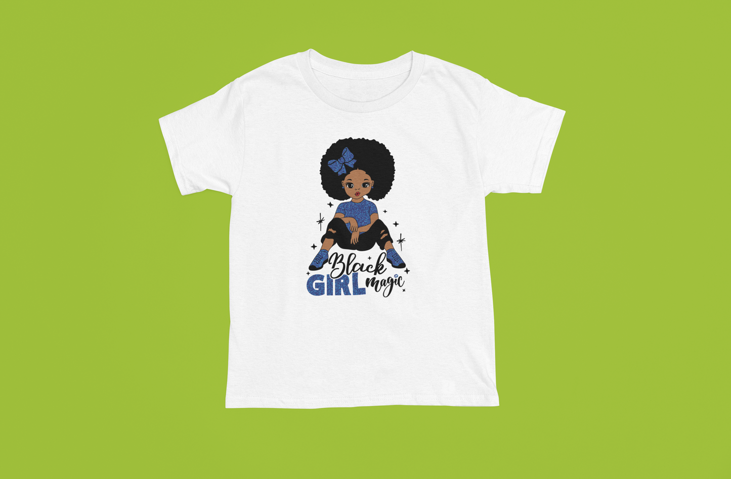 Magic Black Girl – Multi Color T-Shirt