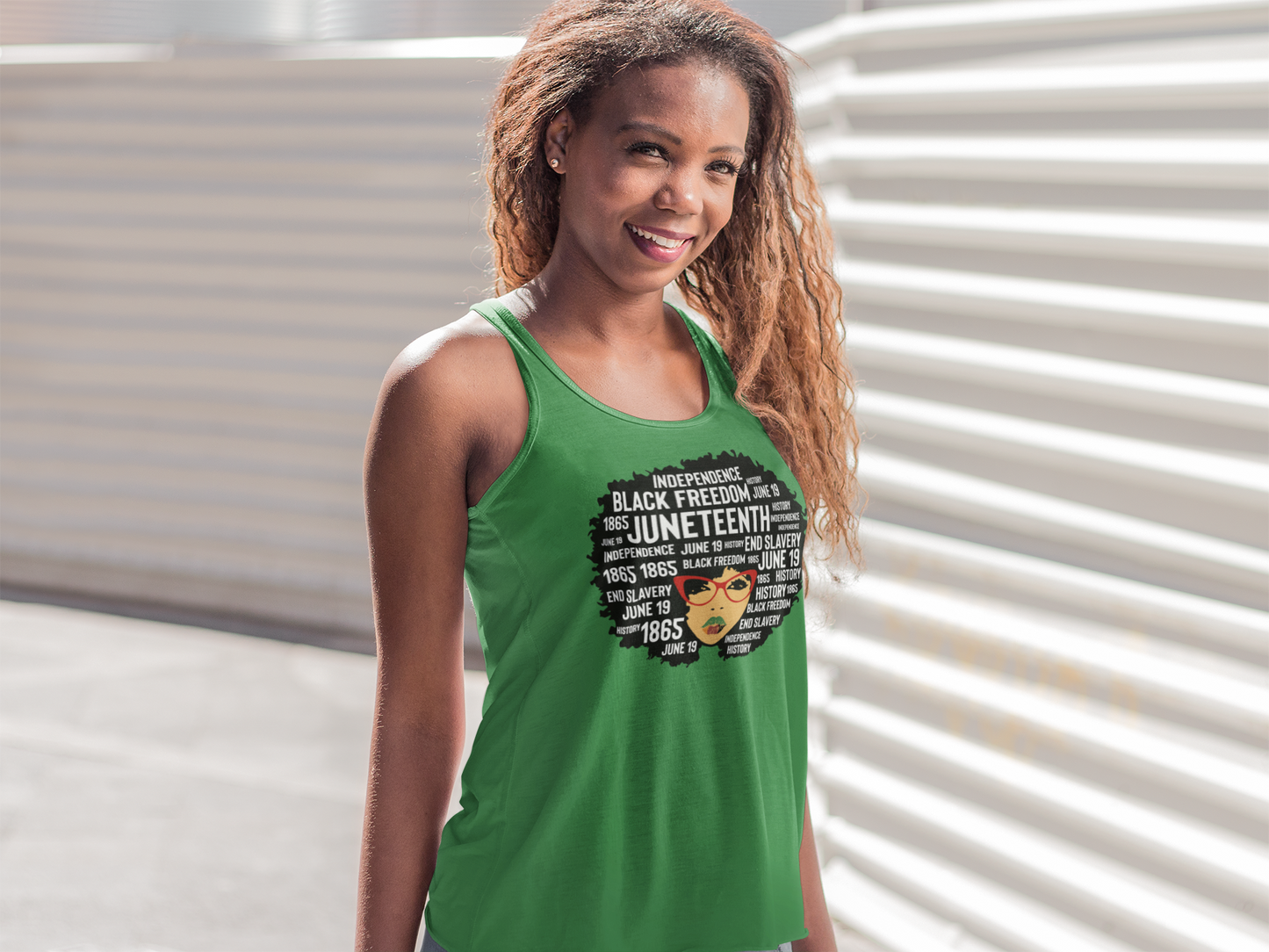 Juneteenth Classy Women's Tank Top Unisex (Version 1)
