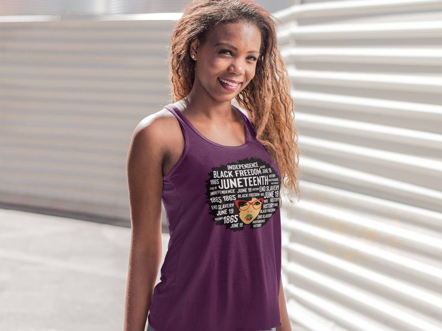Juneteenth Classy Women's Tank Top Unisex (Version 1)