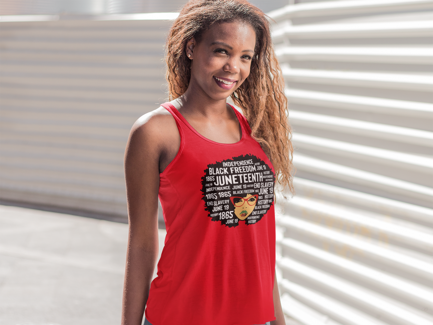 Juneteenth Classy Women's Tank Top Unisex (Version 1)