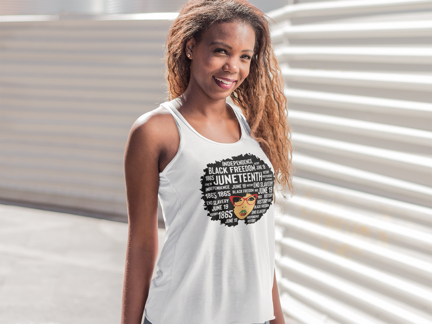 Juneteenth Classy Women's Tank Top Unisex (Version 1)