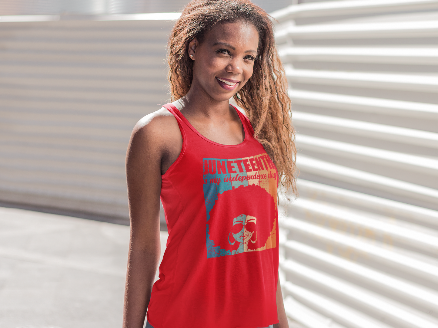 Juneteenth Classy Women's Tank Top Unisex (Version 2)