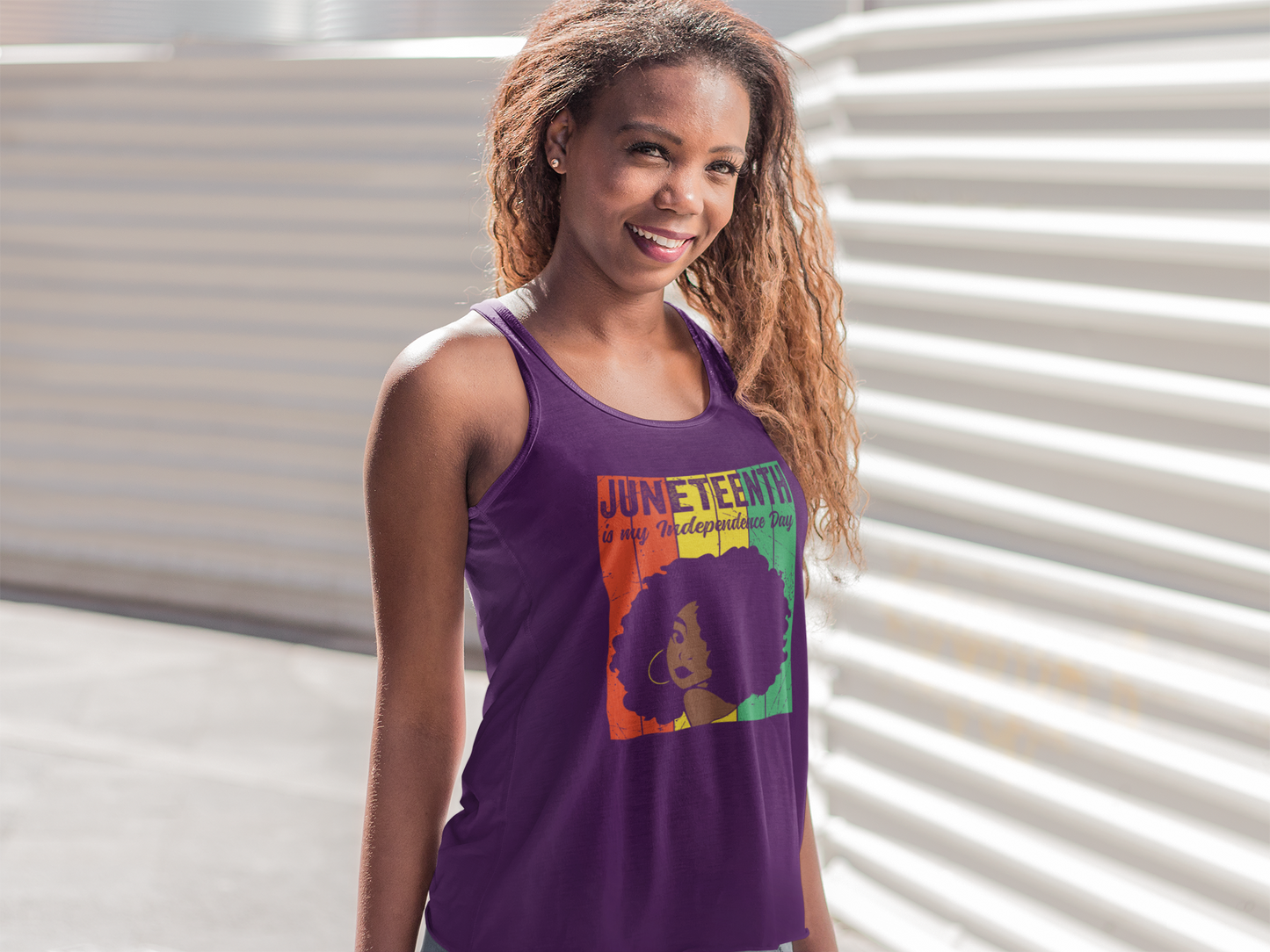 Juneteenth Classy Women's Tank Top Unisex (Version 3)