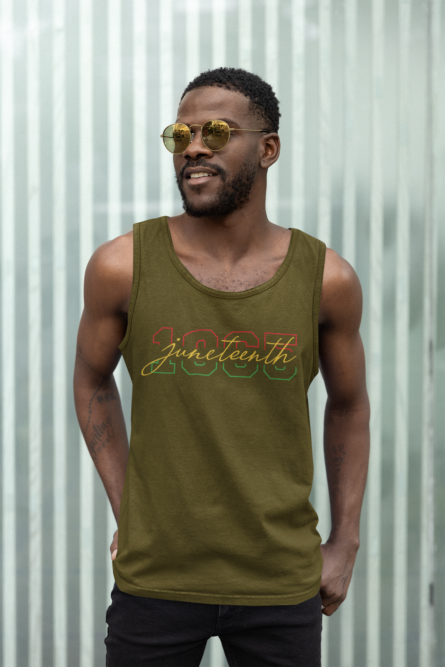 Juneteenth Multicolor Tank Top Unisex