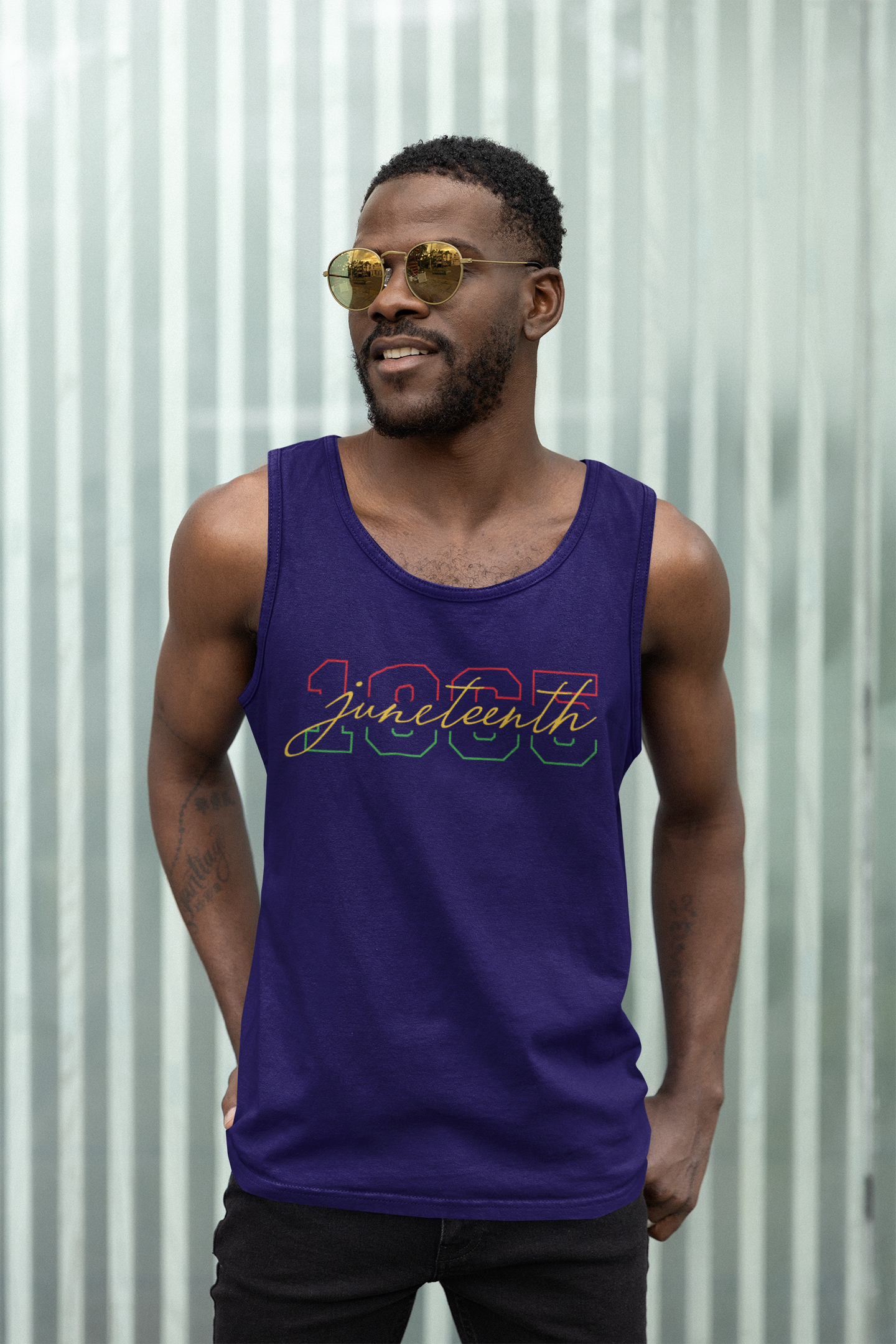 Juneteenth Multicolor Tank Top Unisex