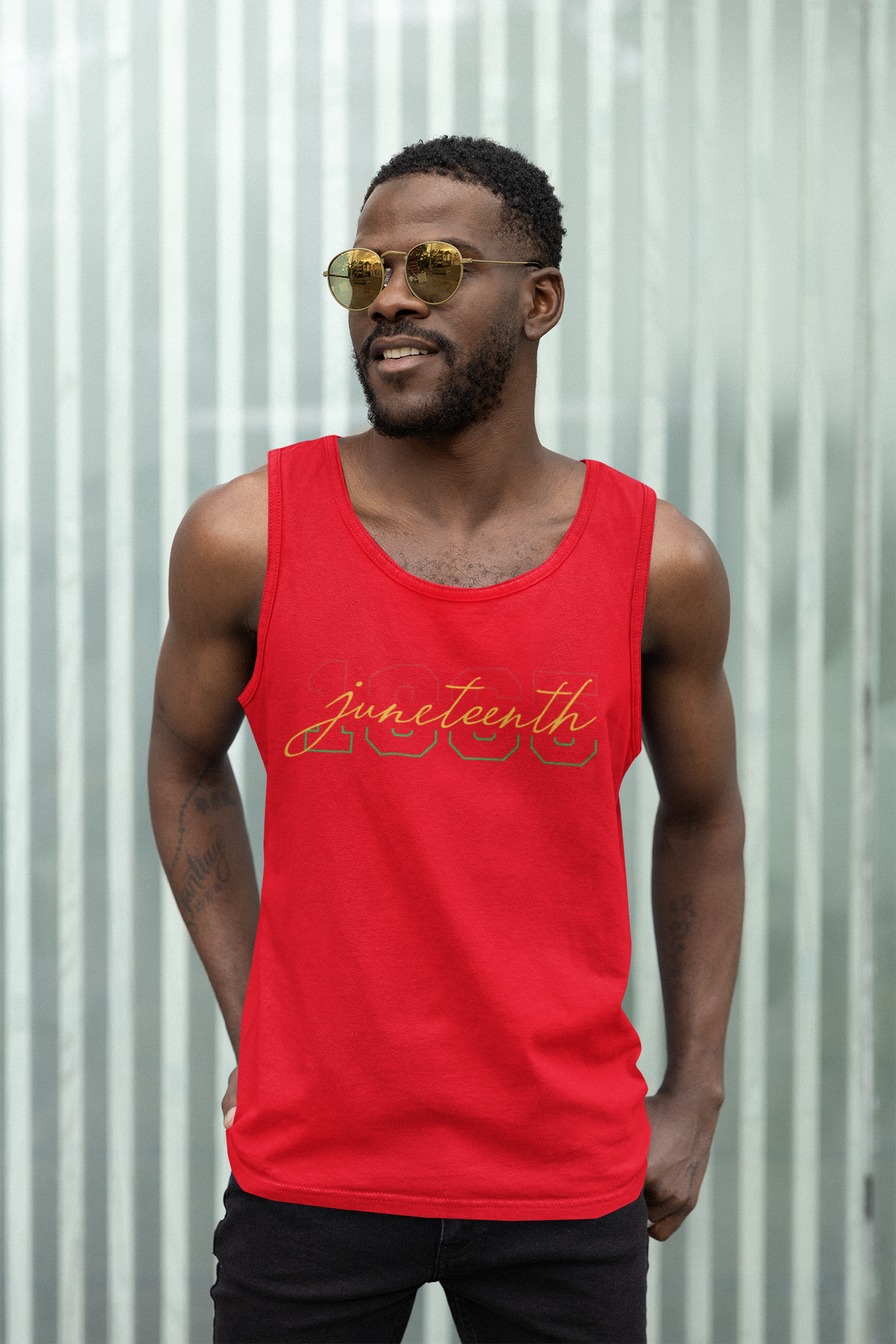 Juneteenth Multicolor Tank Top Unisex