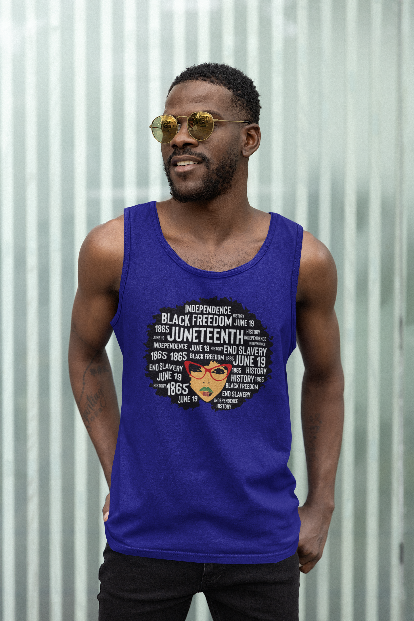 Juneteenth Classy Women's Tank Top Unisex (Version 1)