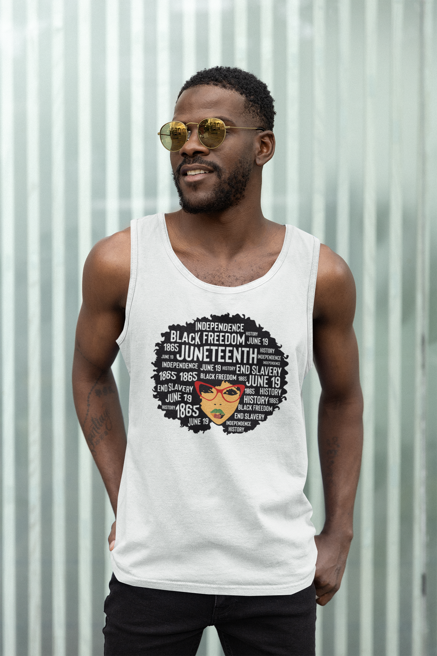 Juneteenth Classy Women's Tank Top Unisex (Version 1)