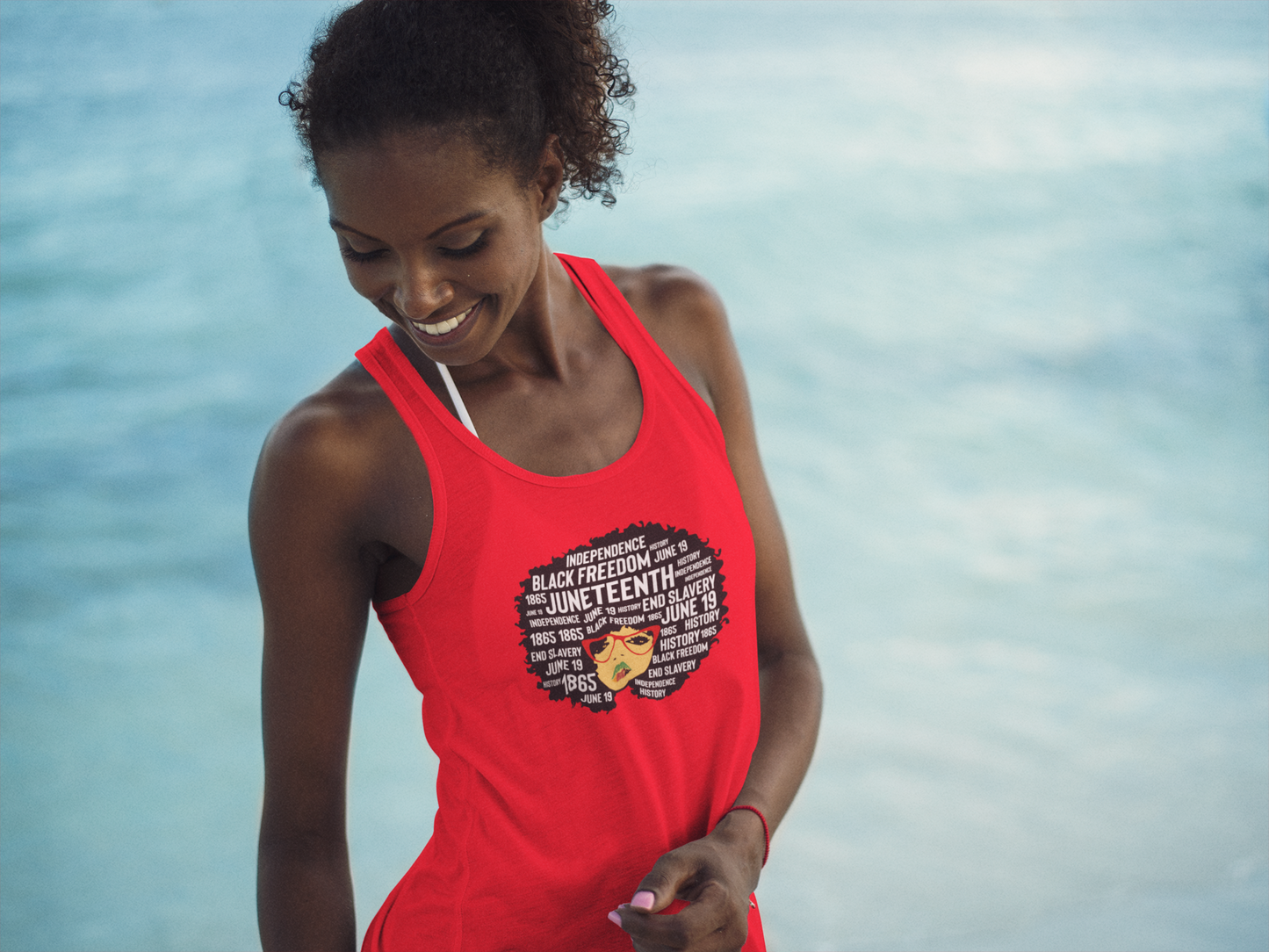 Juneteenth Classy Women's Tank Top (Version 1)