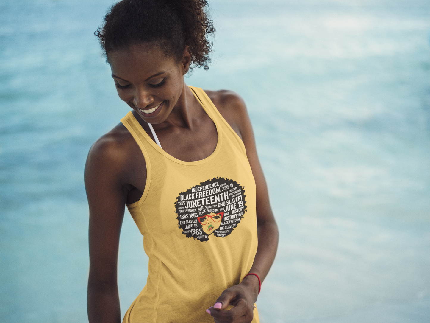 Juneteenth Classy Women's Tank Top (Version 1)